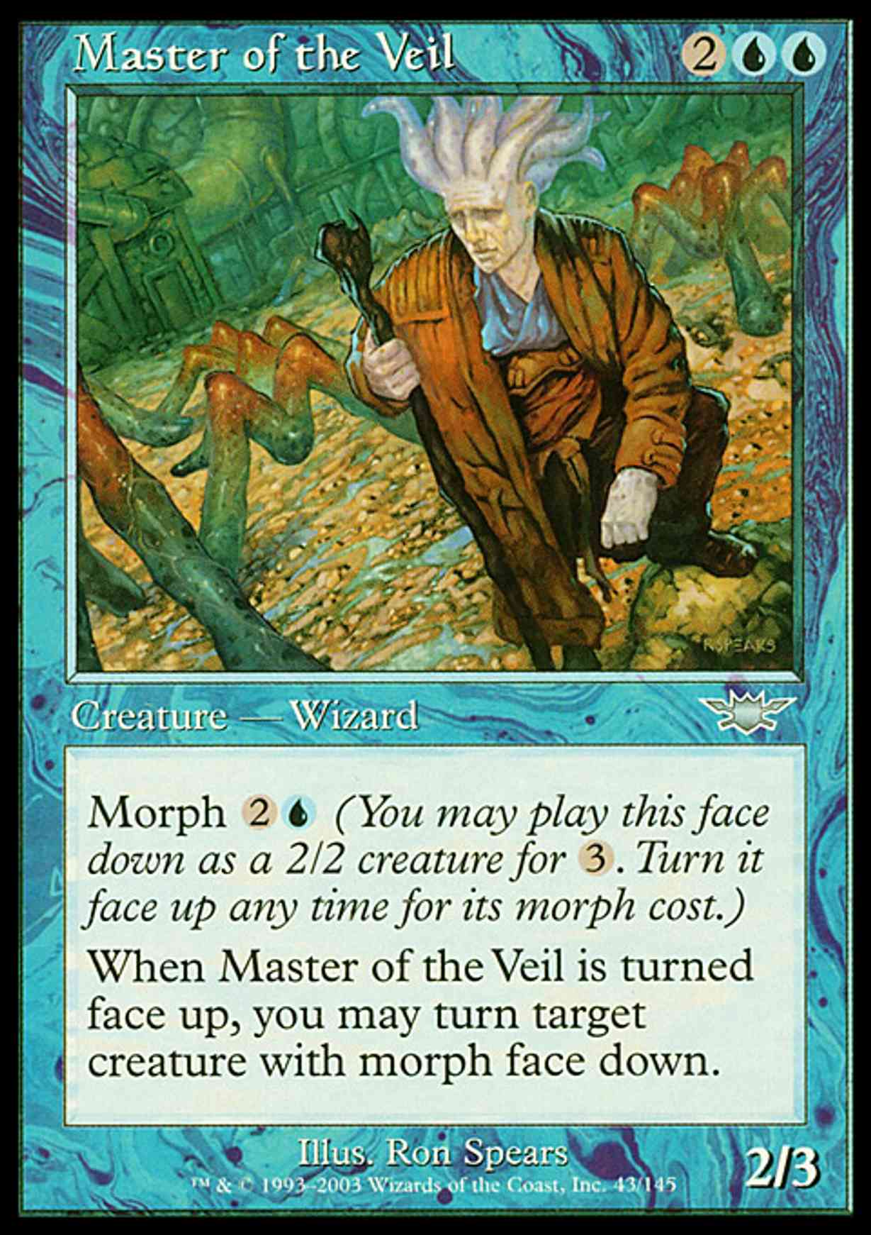 Master of the Veil magic card front
