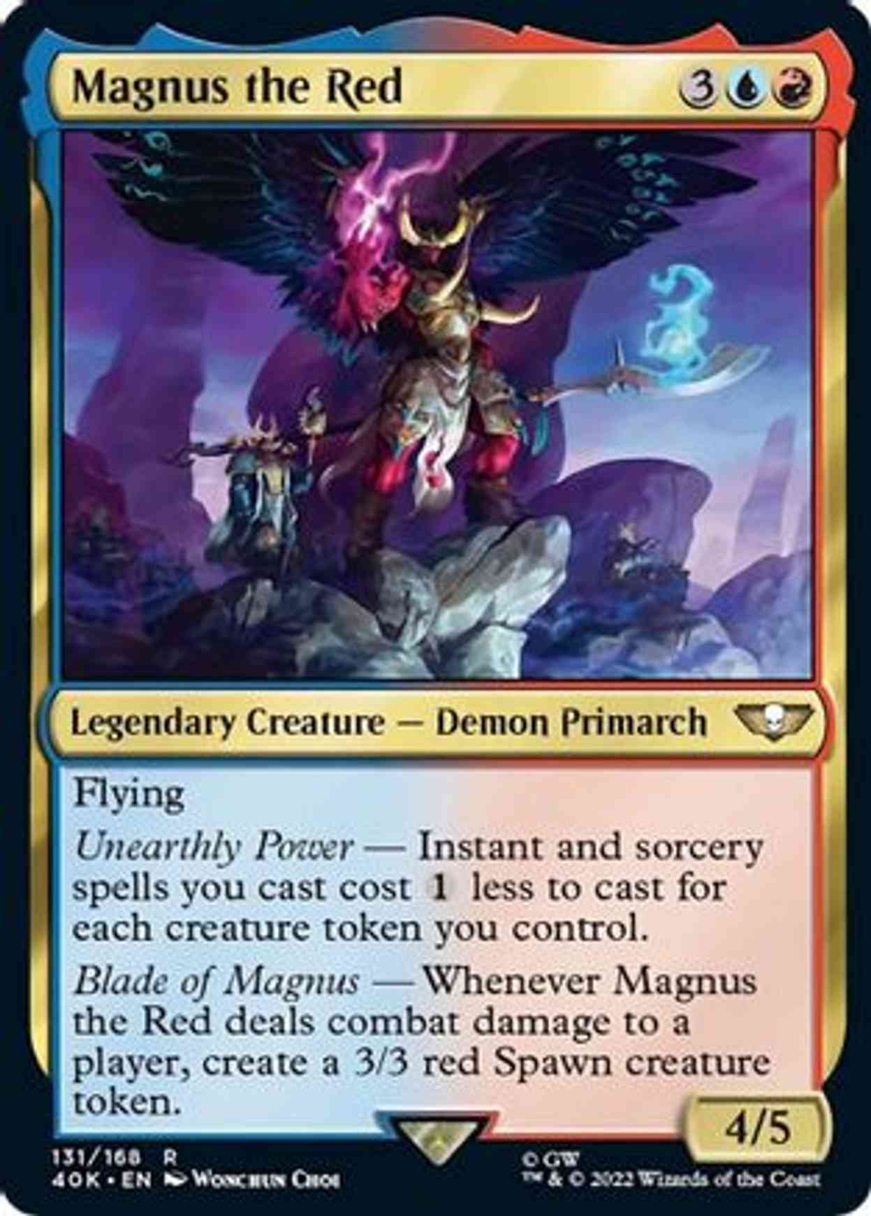 Magnus the Red (Surge Foil) magic card front