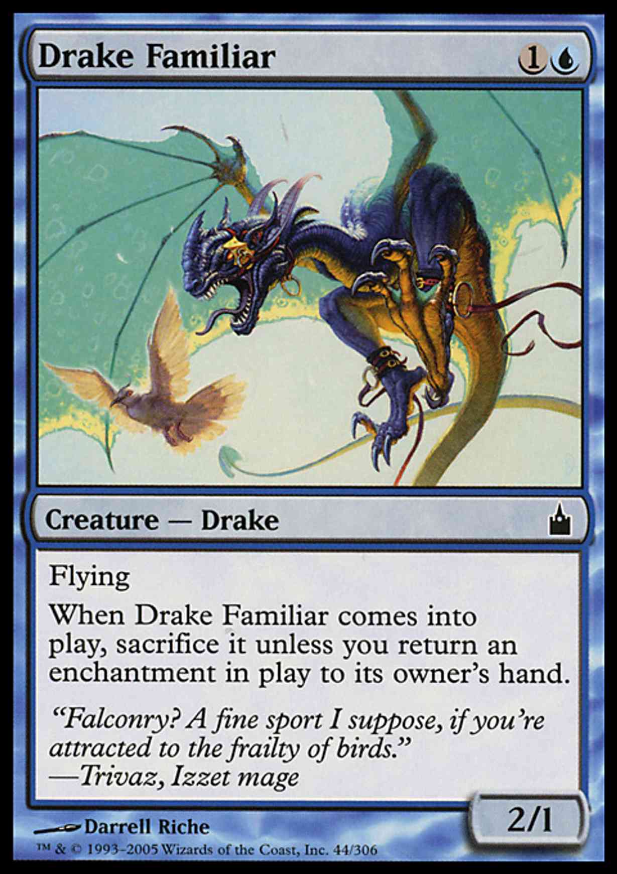 Drake Familiar magic card front