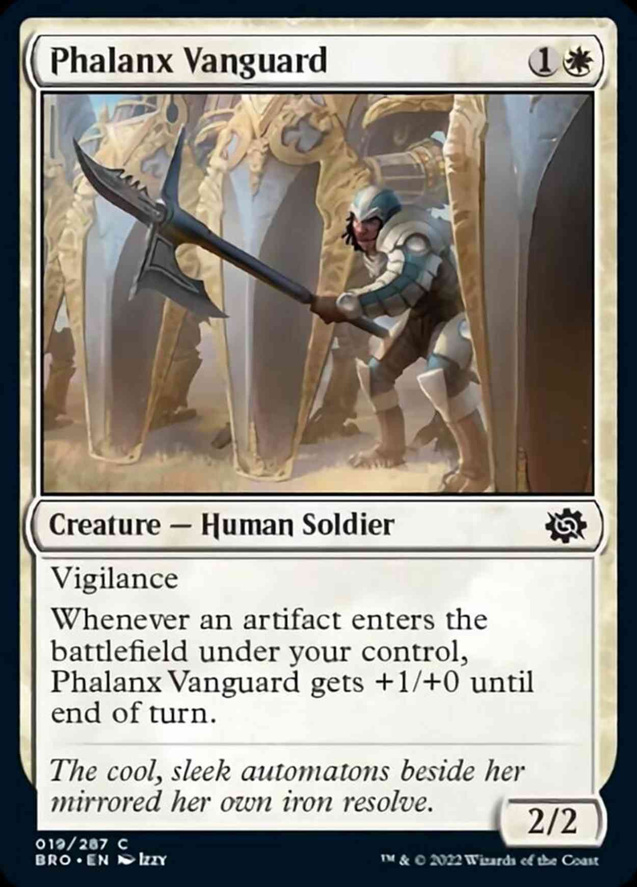 Phalanx Vanguard magic card front