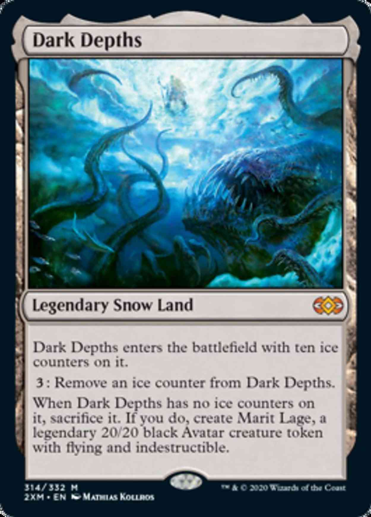 Dark Depths magic card front