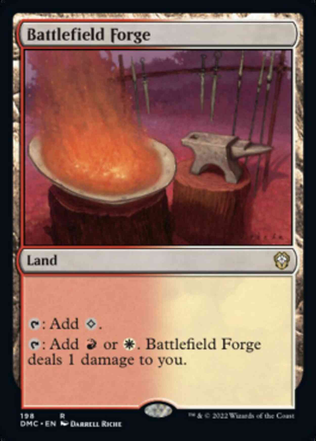 Battlefield Forge magic card front