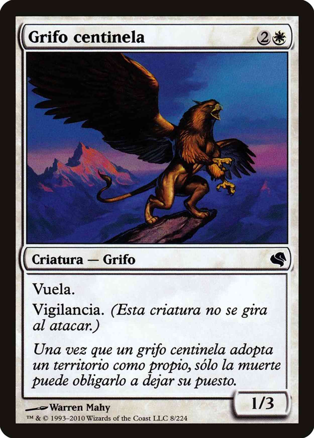 Griffin Sentinel (Retro Frame) magic card front