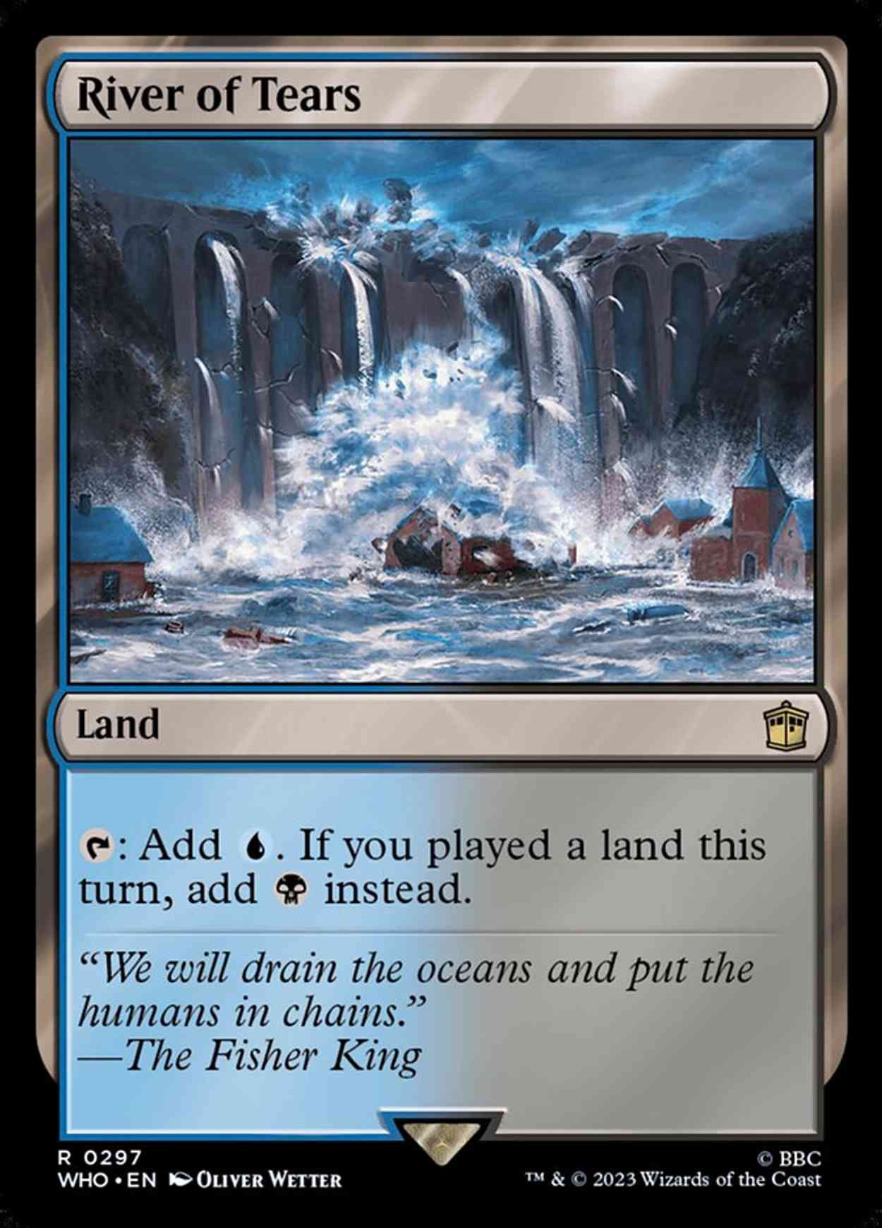 River of Tears magic card front