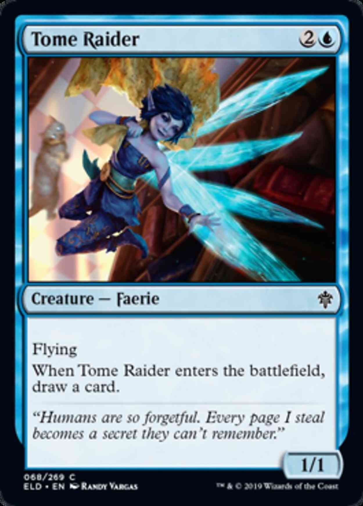 Tome Raider magic card front