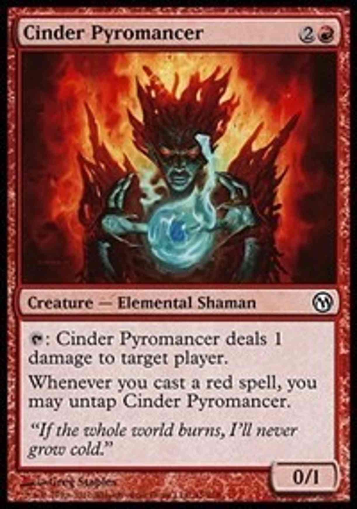 Cinder Pyromancer magic card front