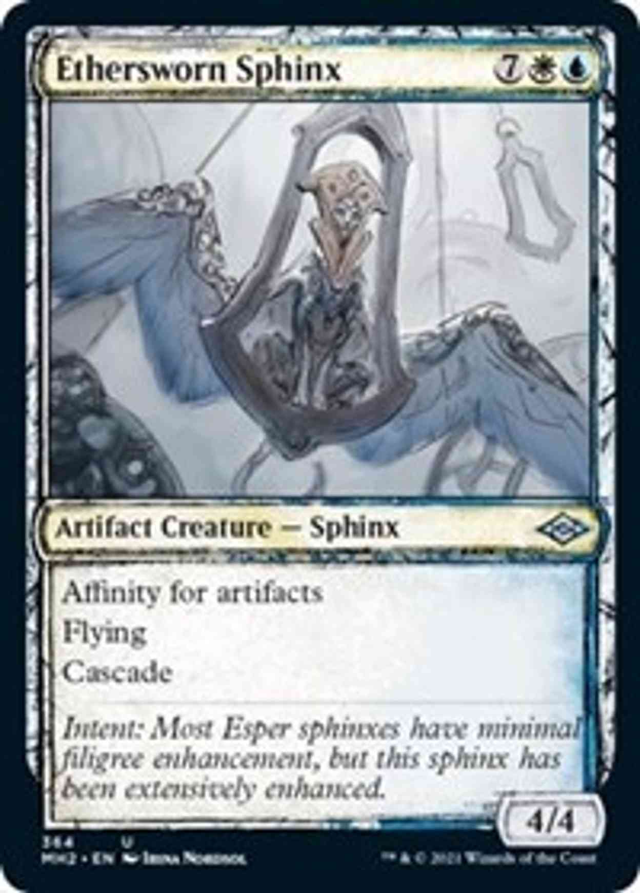 Ethersworn Sphinx (Showcase) magic card front