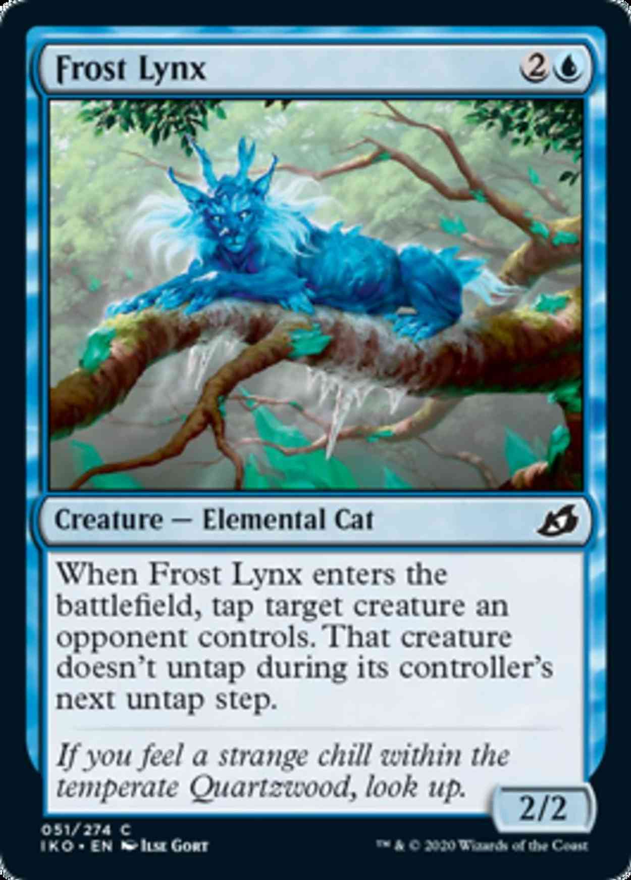 Frost Lynx magic card front