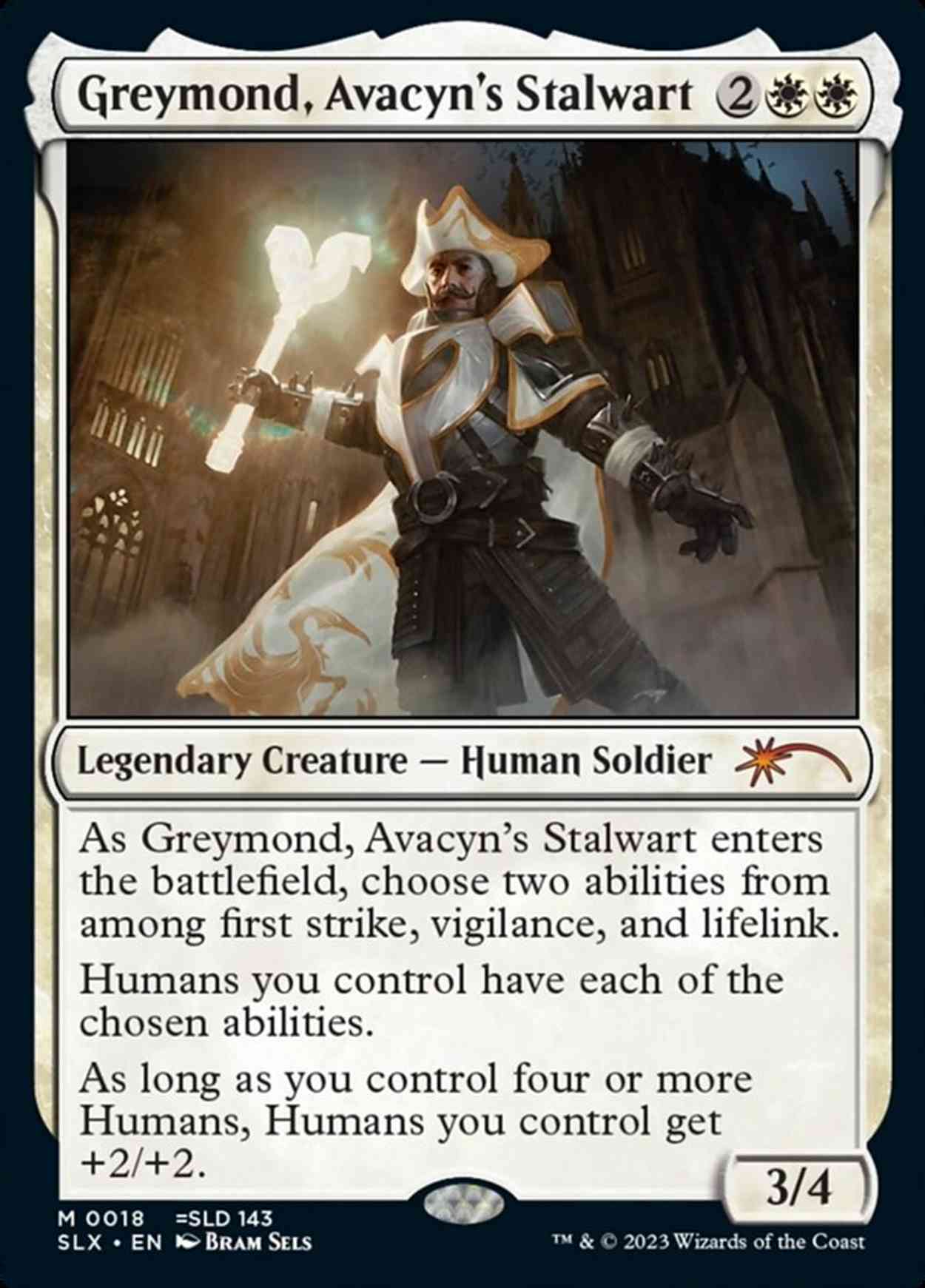 Greymond, Avacyn's Stalwart magic card front