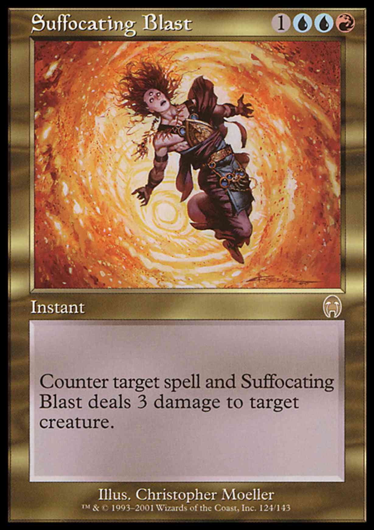 Suffocating Blast magic card front