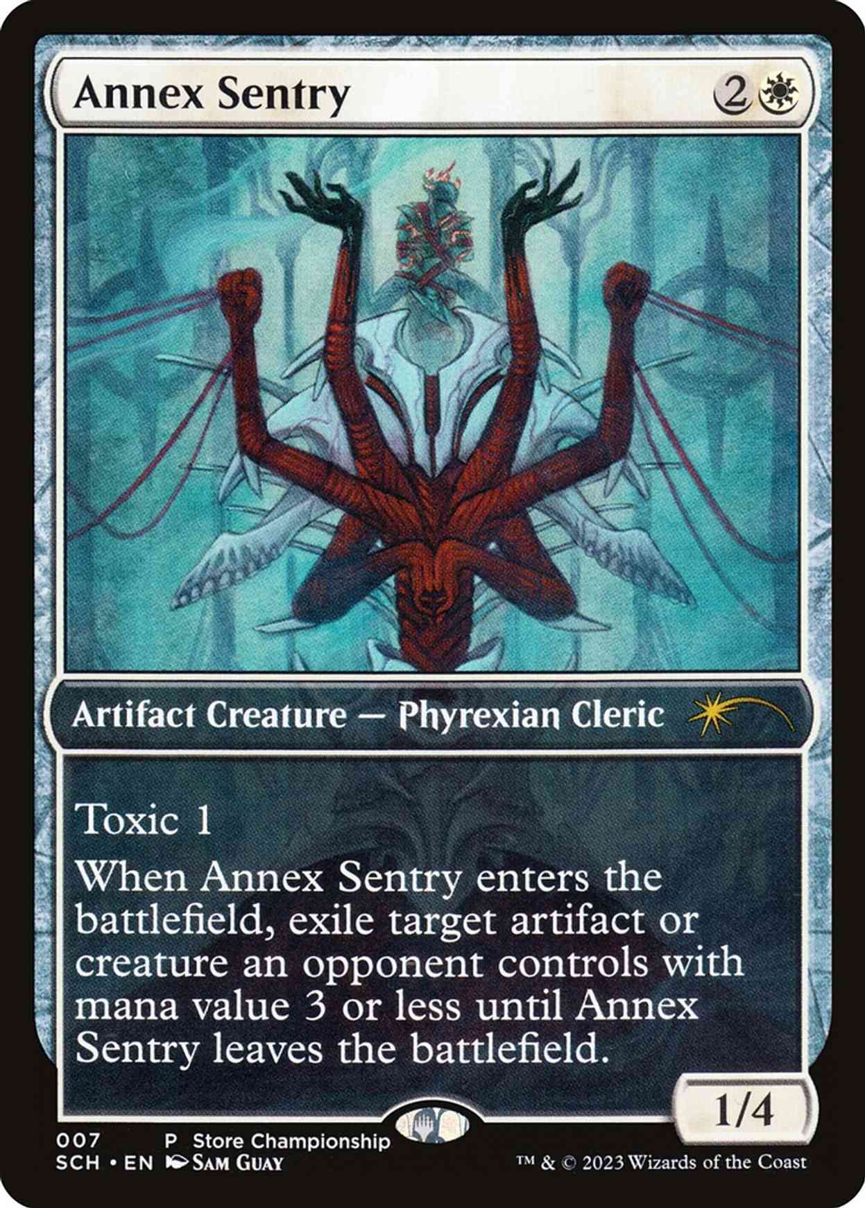 Annex Sentry magic card front