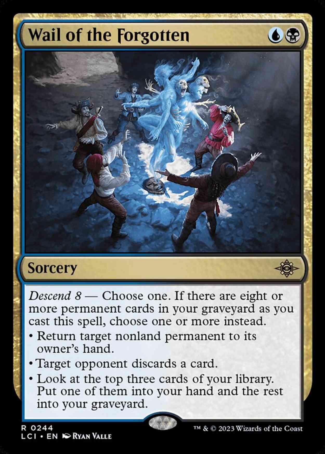 Wail of the Forgotten magic card front