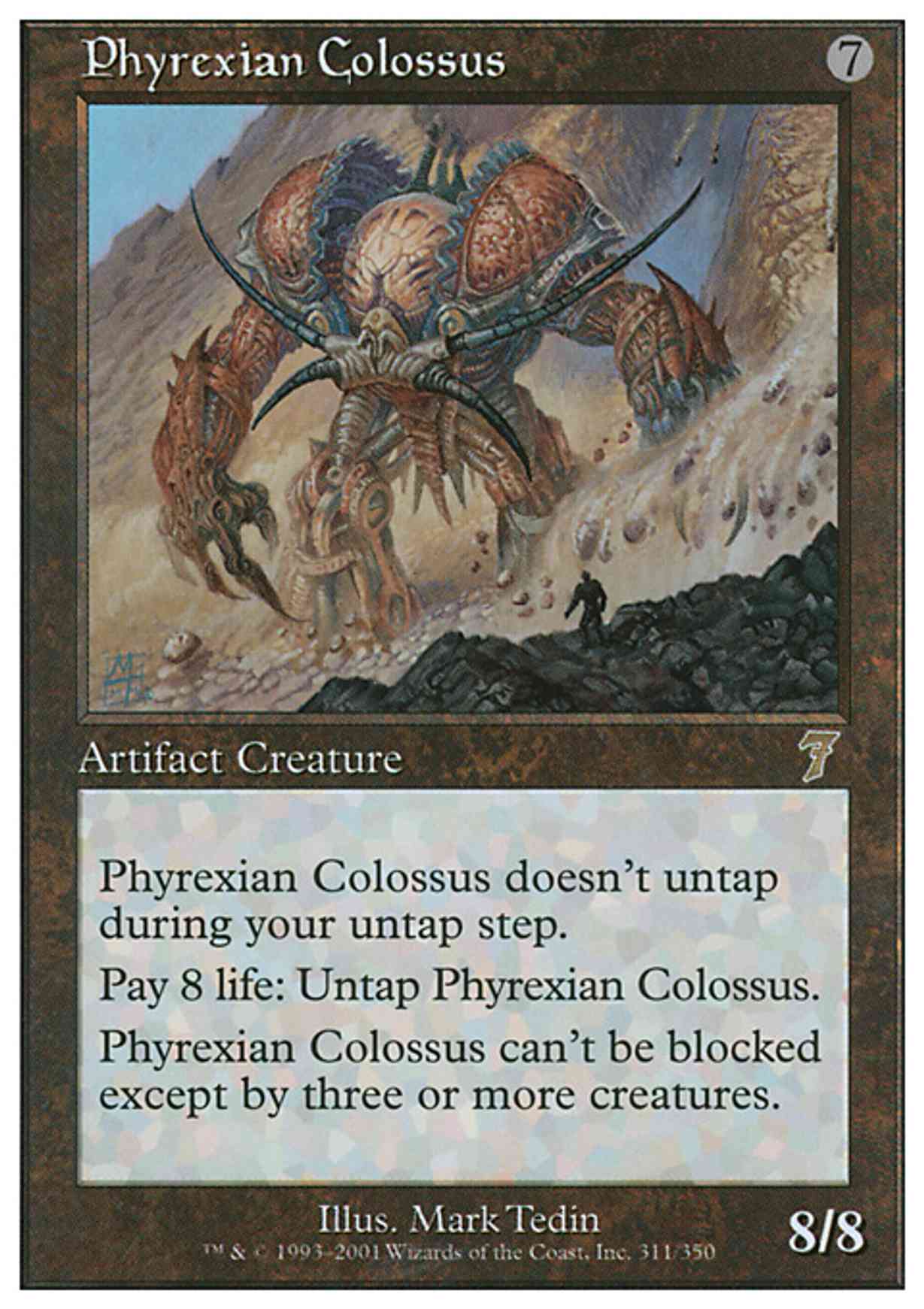 Phyrexian Colossus magic card front