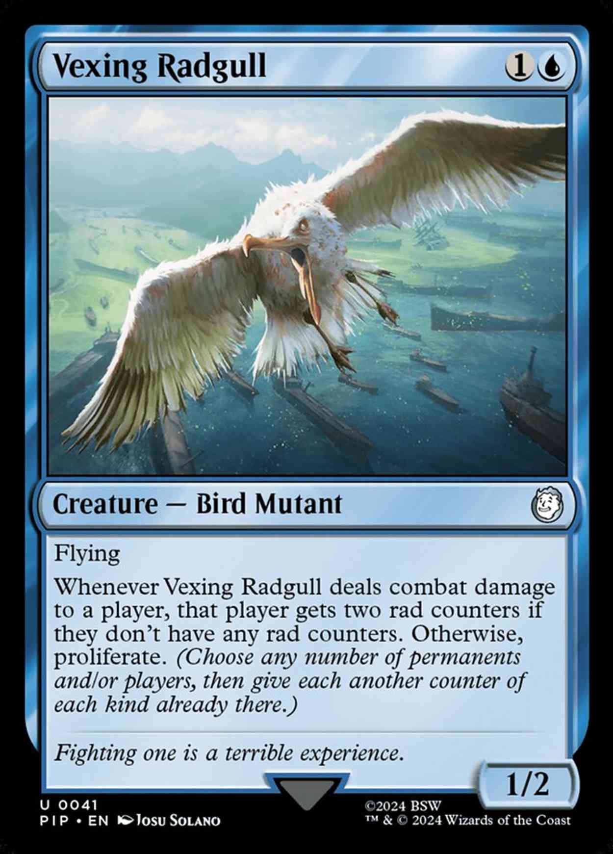 Vexing Radgull magic card front