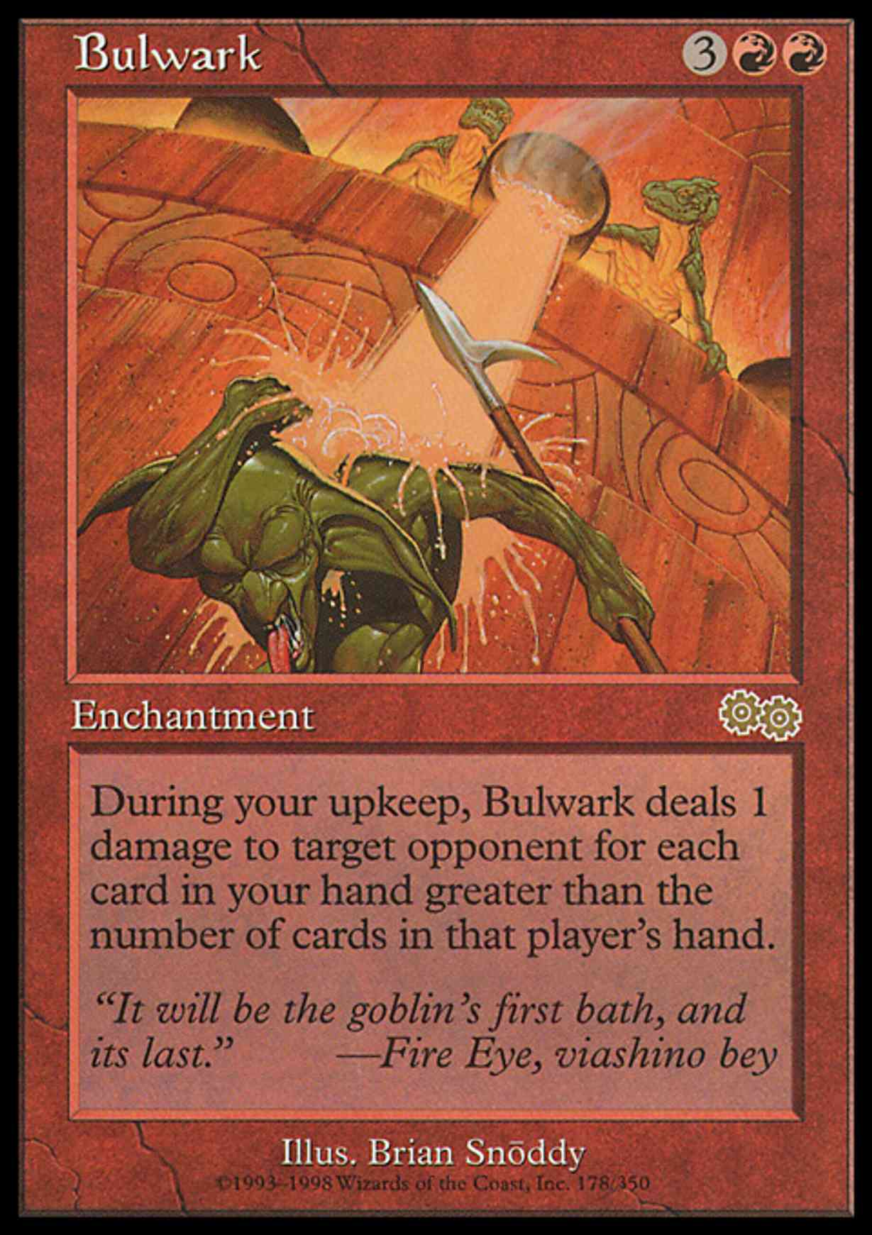 Bulwark magic card front