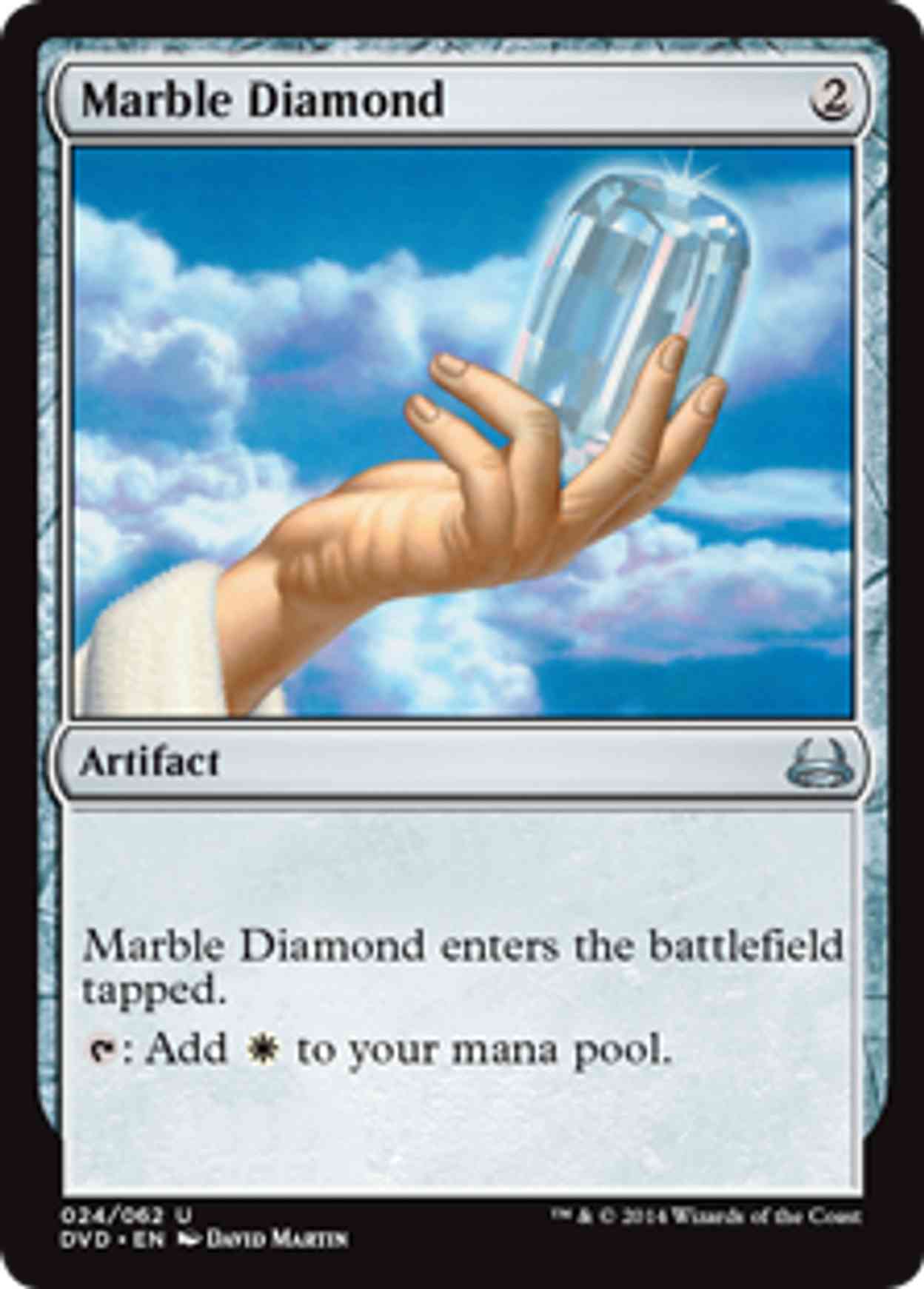 Marble Diamond magic card front