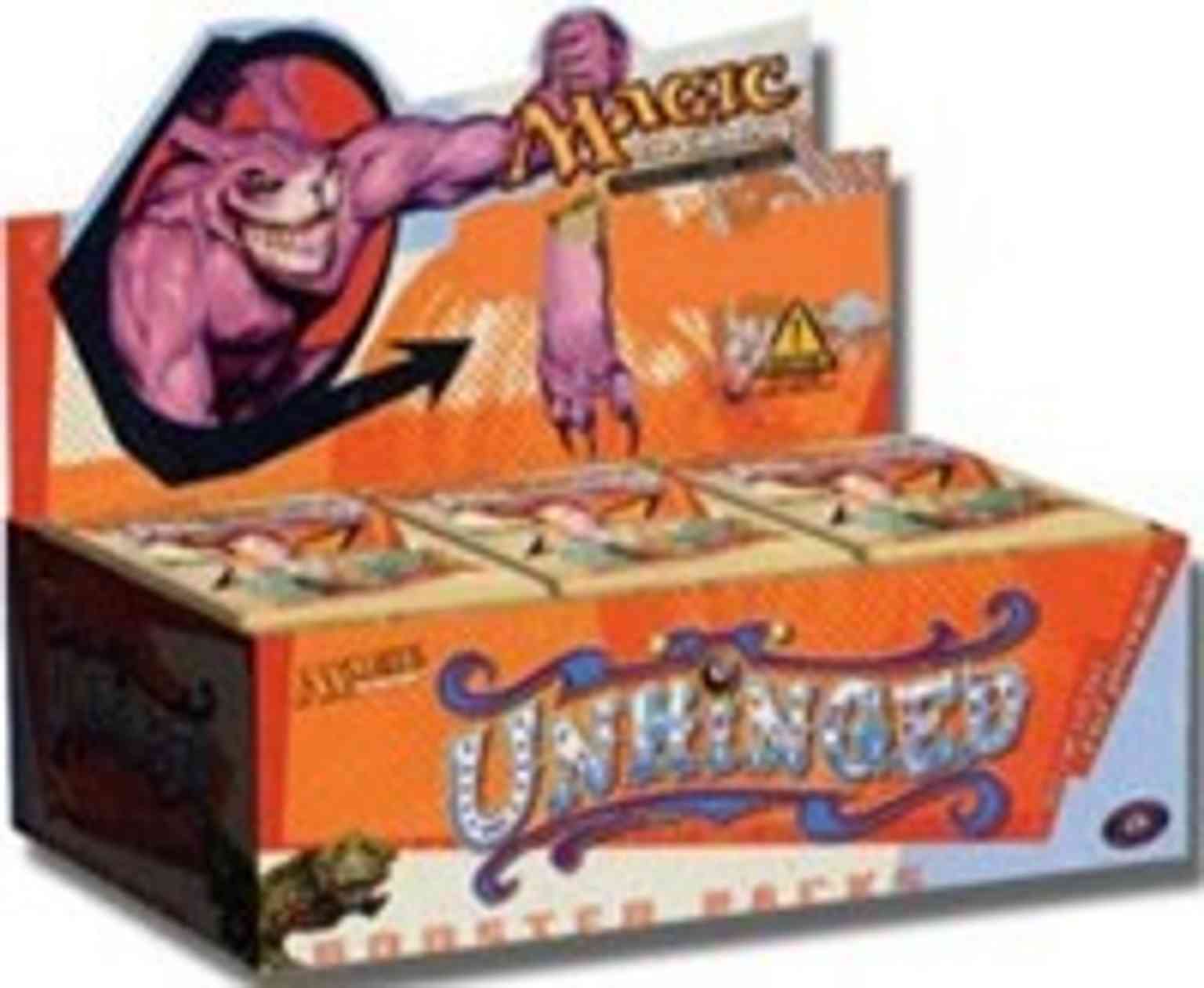 Unhinged Booster Box magic card front