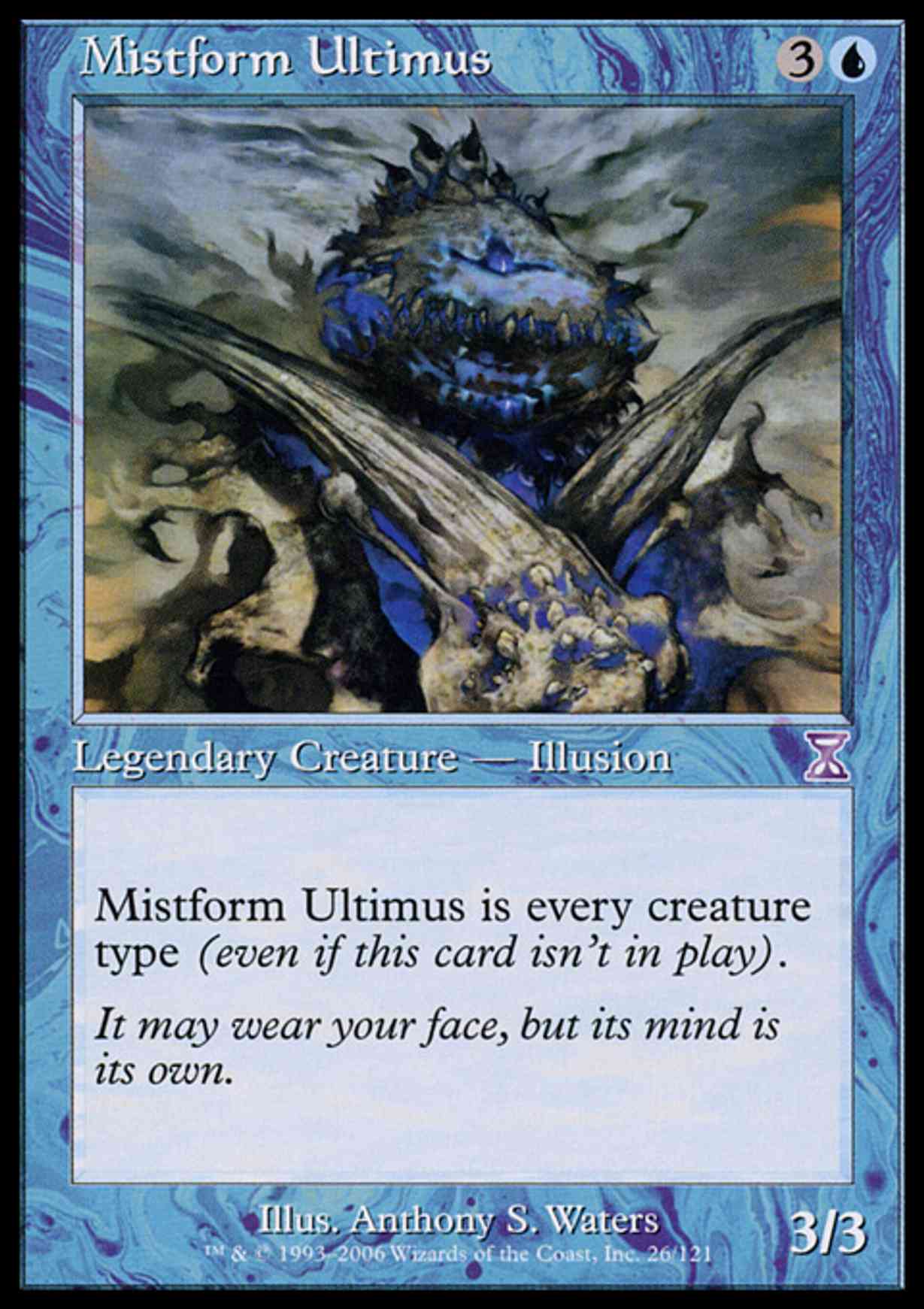 Mistform Ultimus magic card front