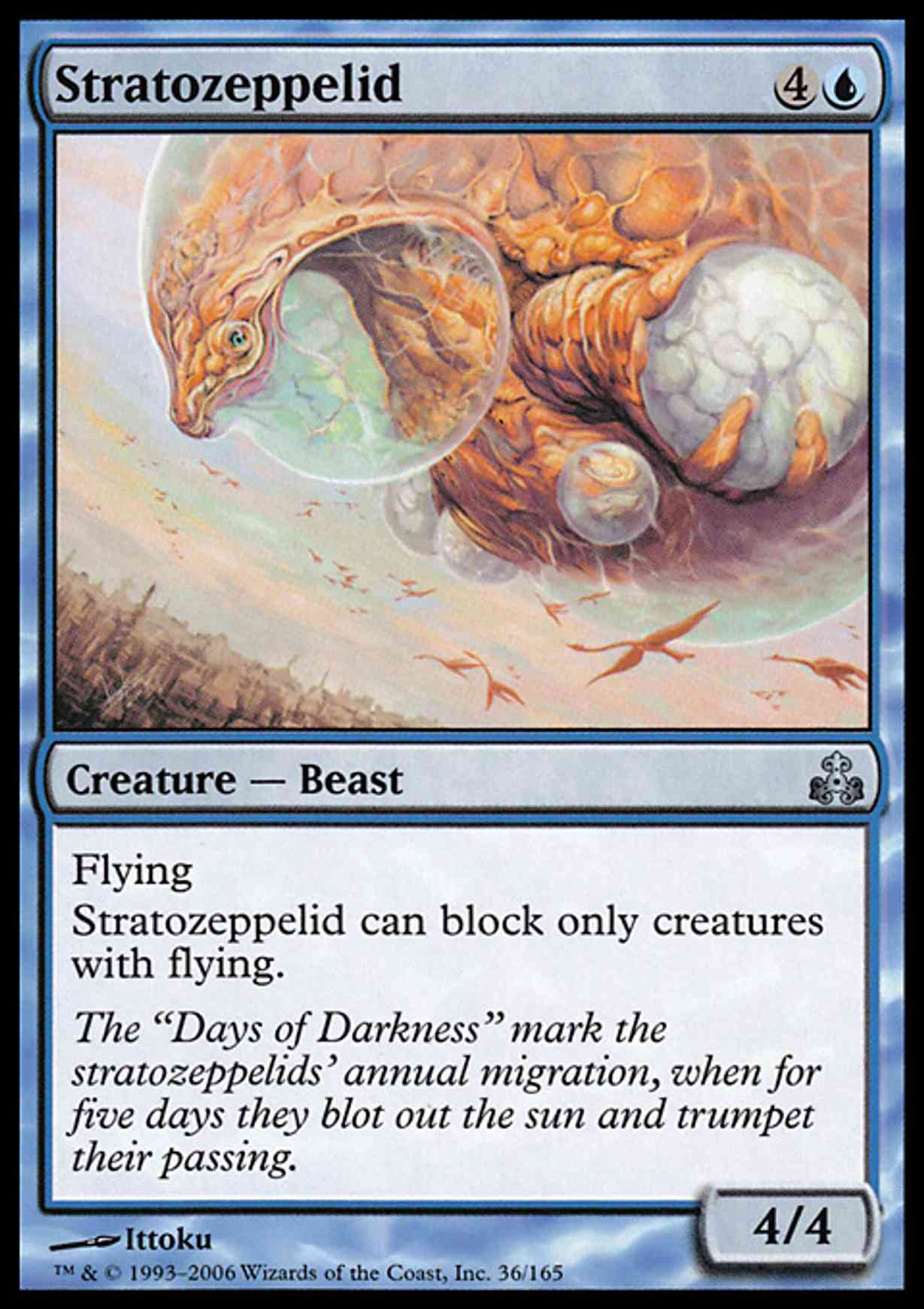 Stratozeppelid magic card front