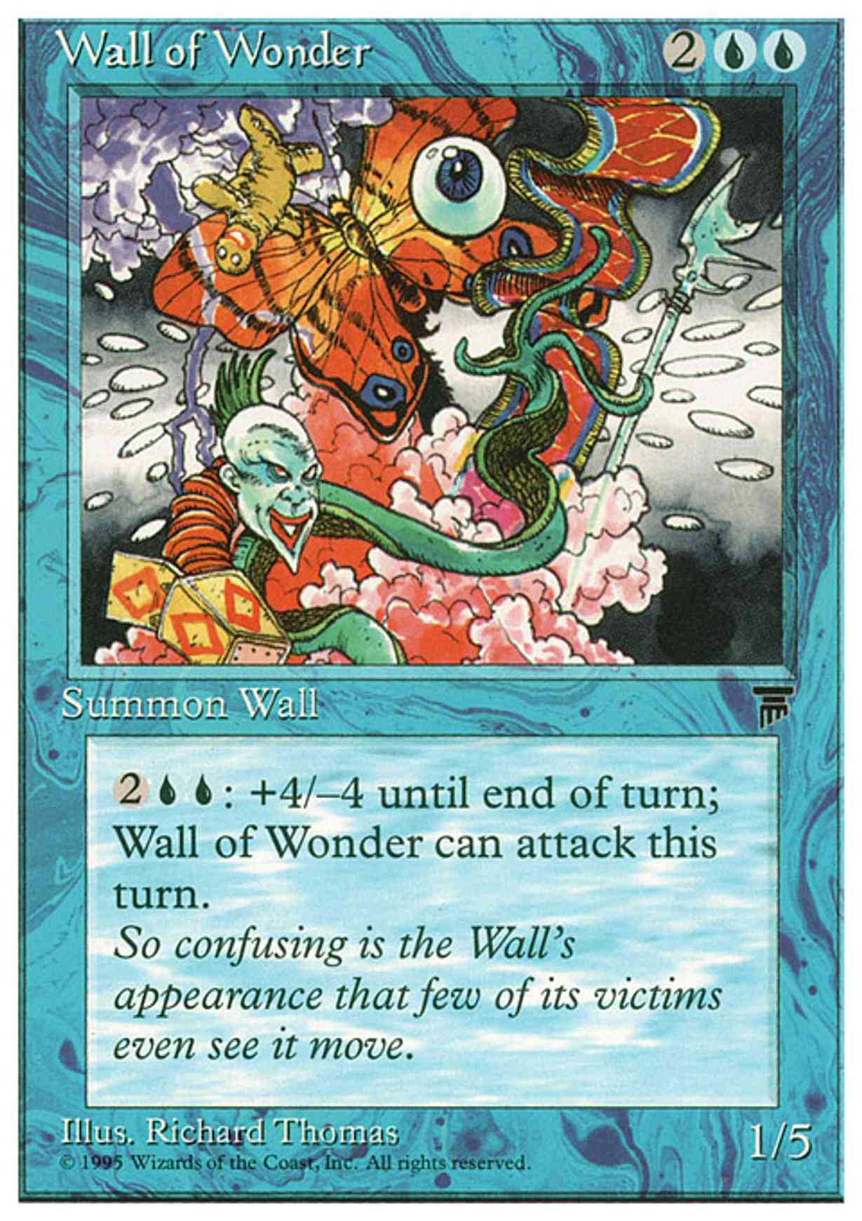 Wall of Wonder magic card front