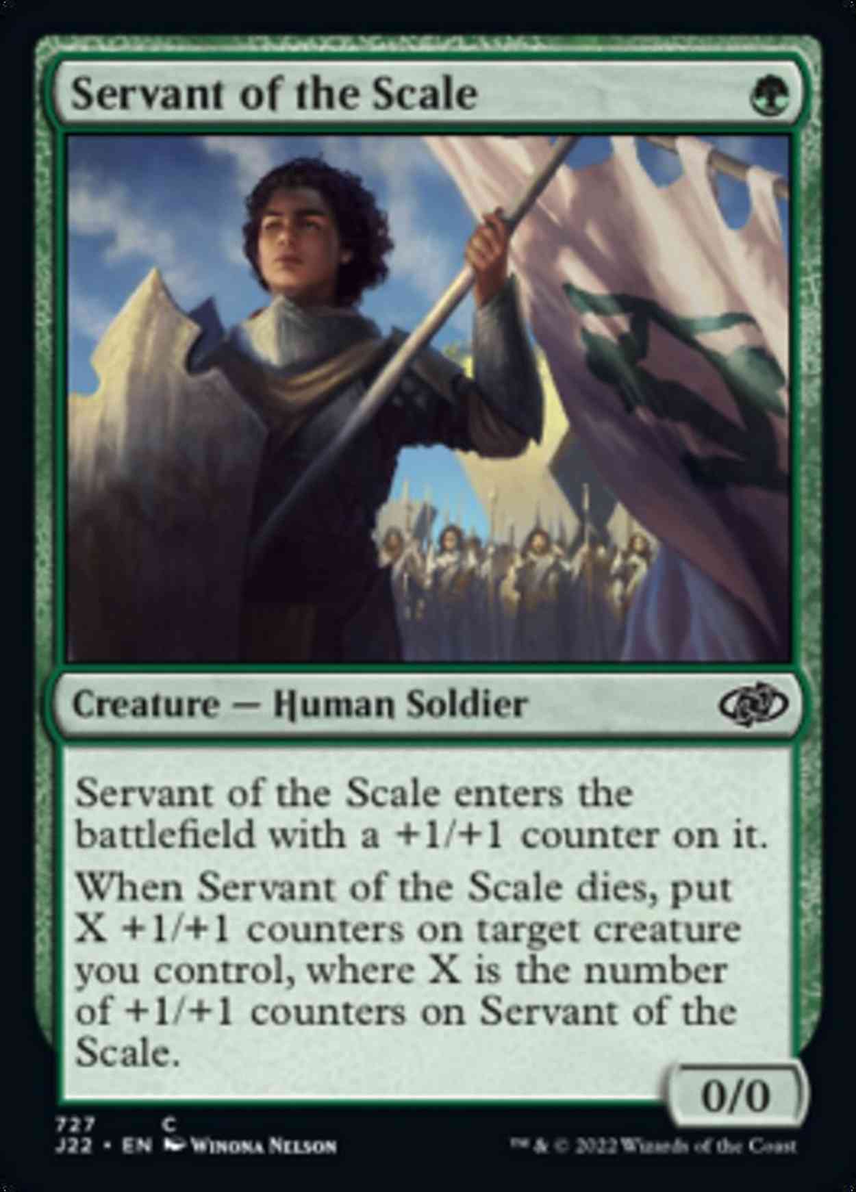 Servant of the Scale magic card front