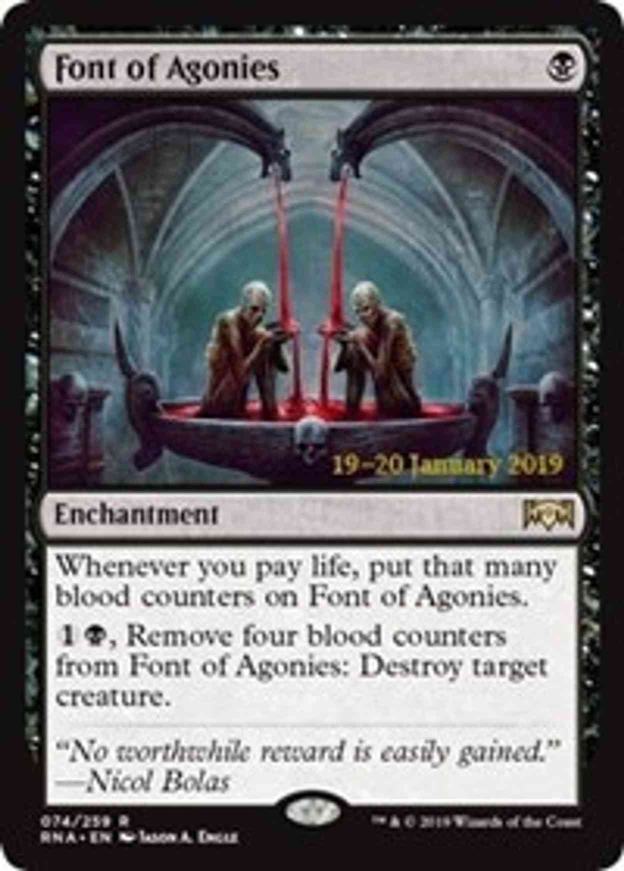 Font of Agonies magic card front