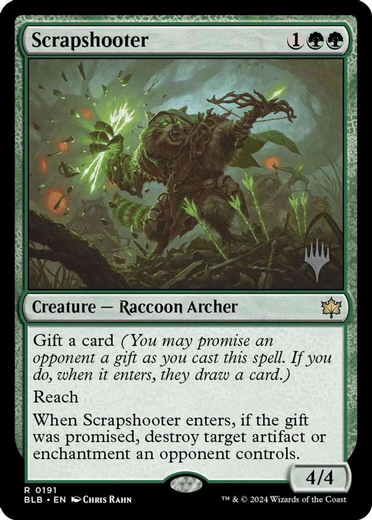 Scrapshooter magic card front