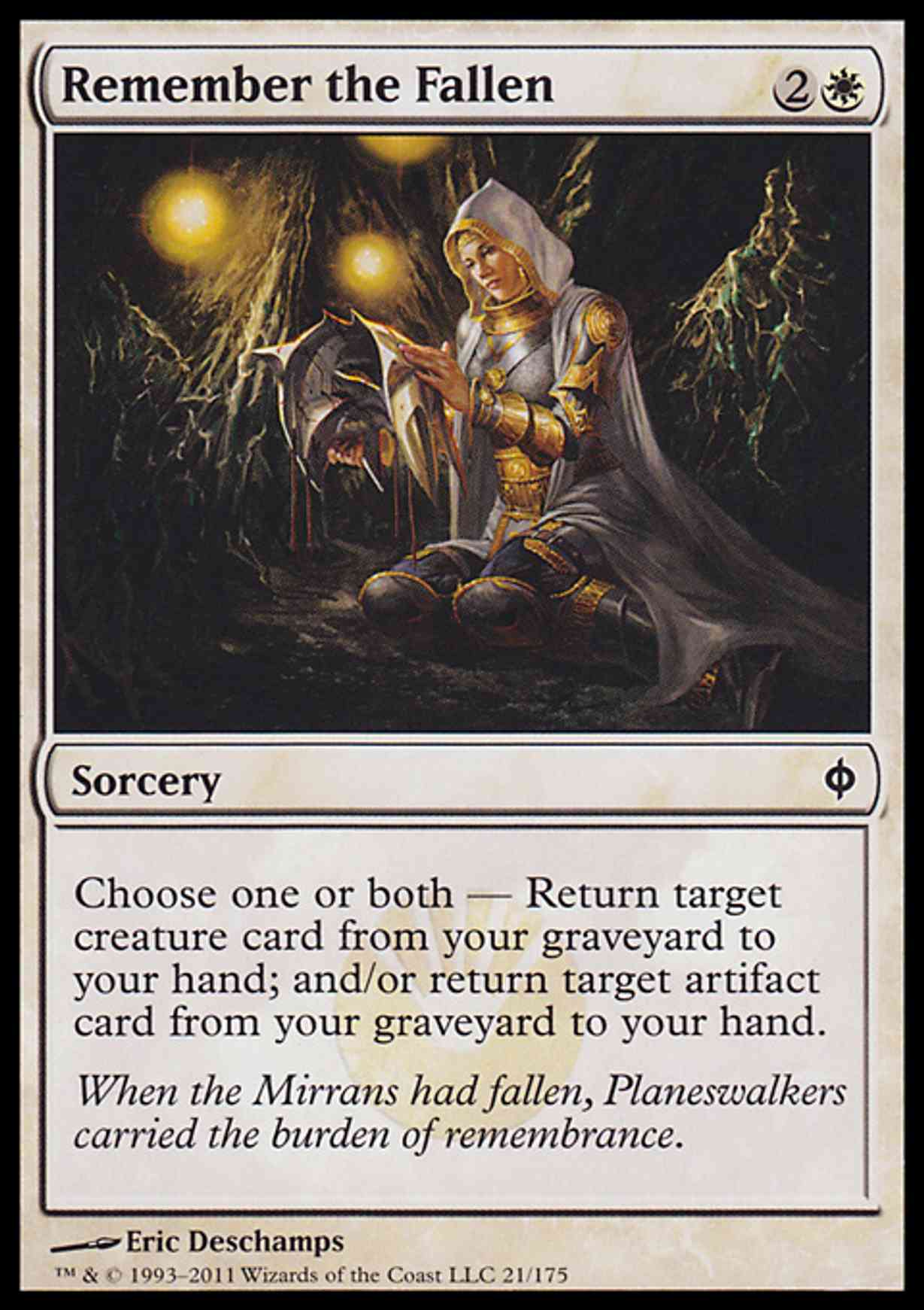Remember the Fallen magic card front