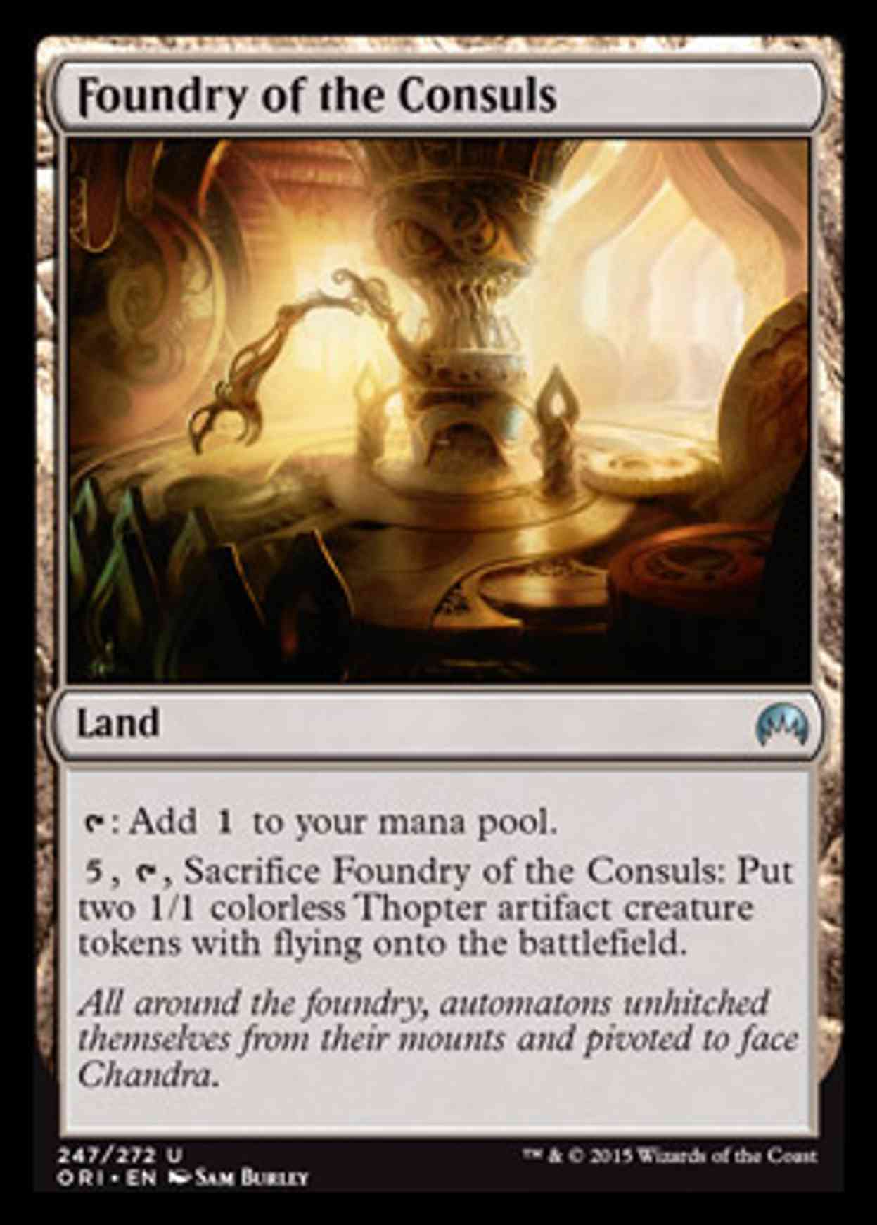Foundry of the Consuls Price from mtg Magic Origins