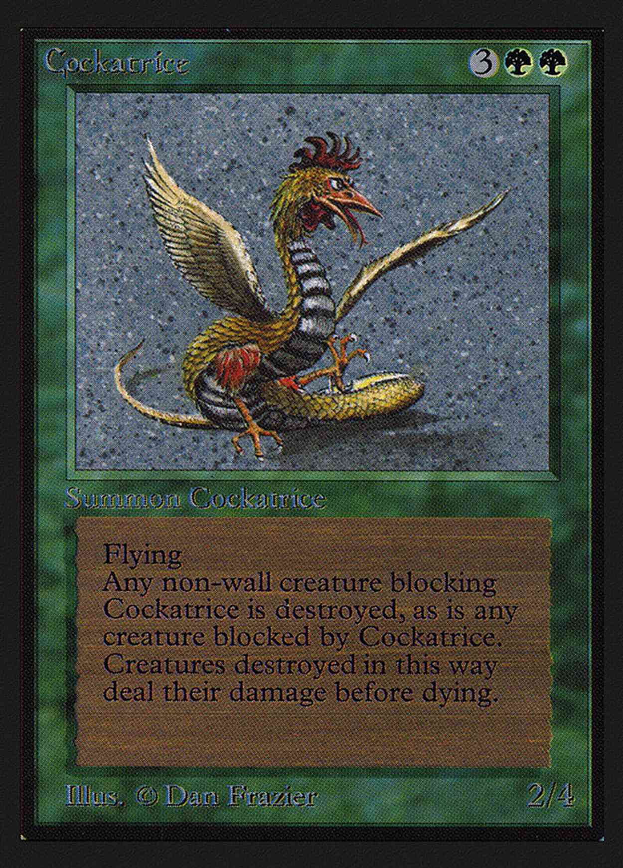 Cockatrice (CE) magic card front