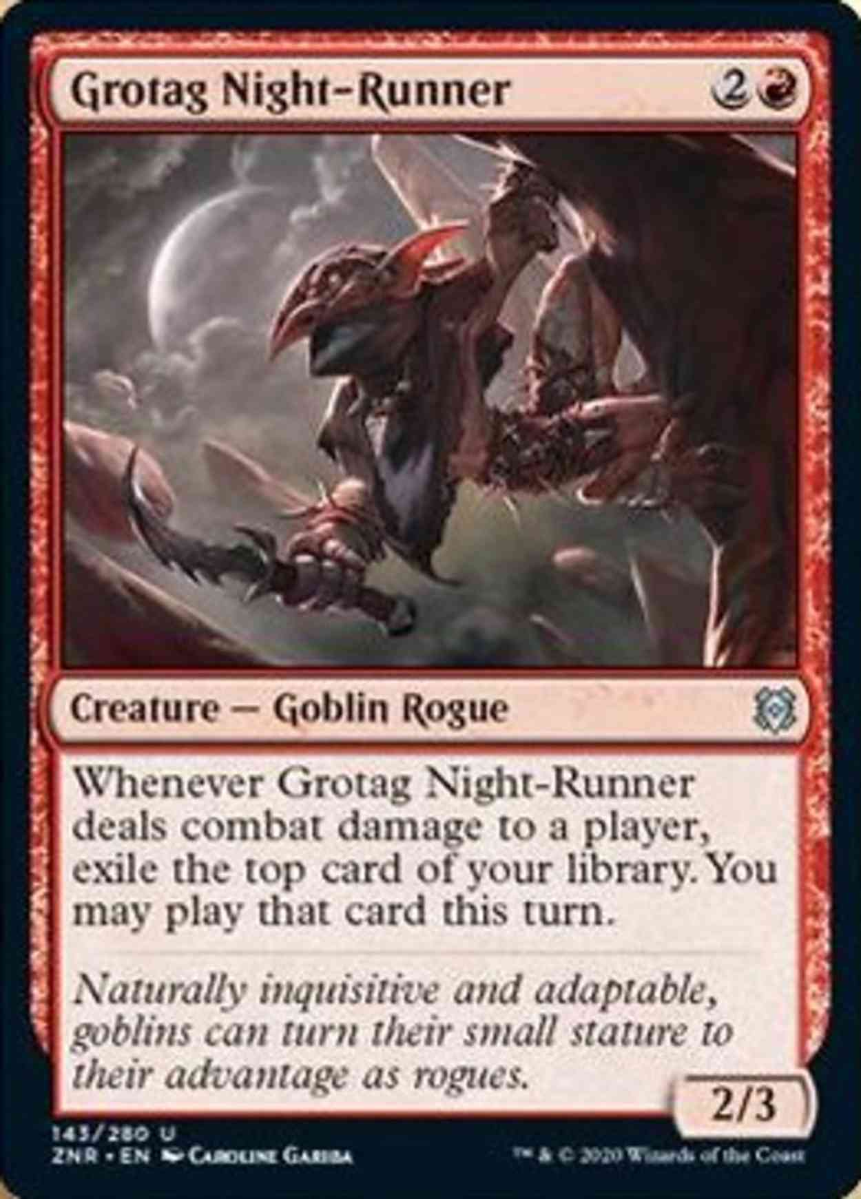 Grotag Night-Runner magic card front