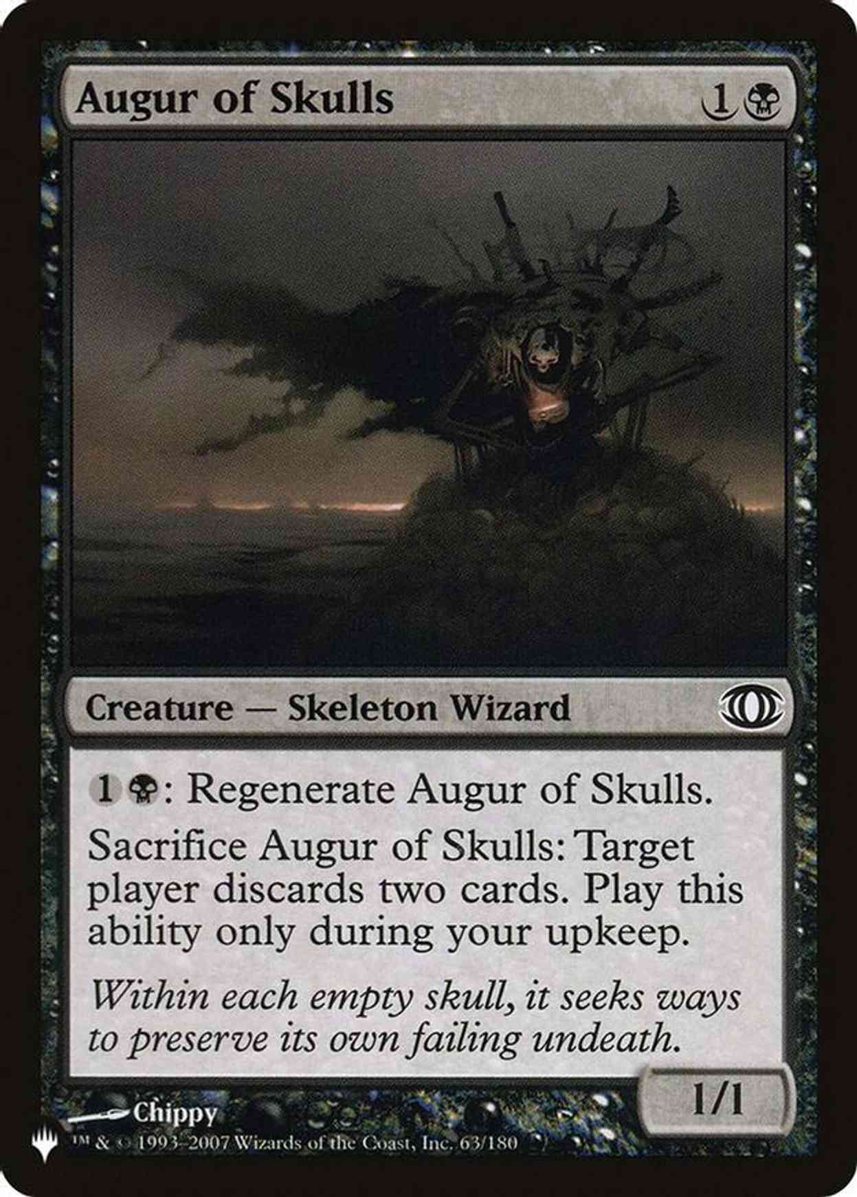 Augur of Skulls magic card front