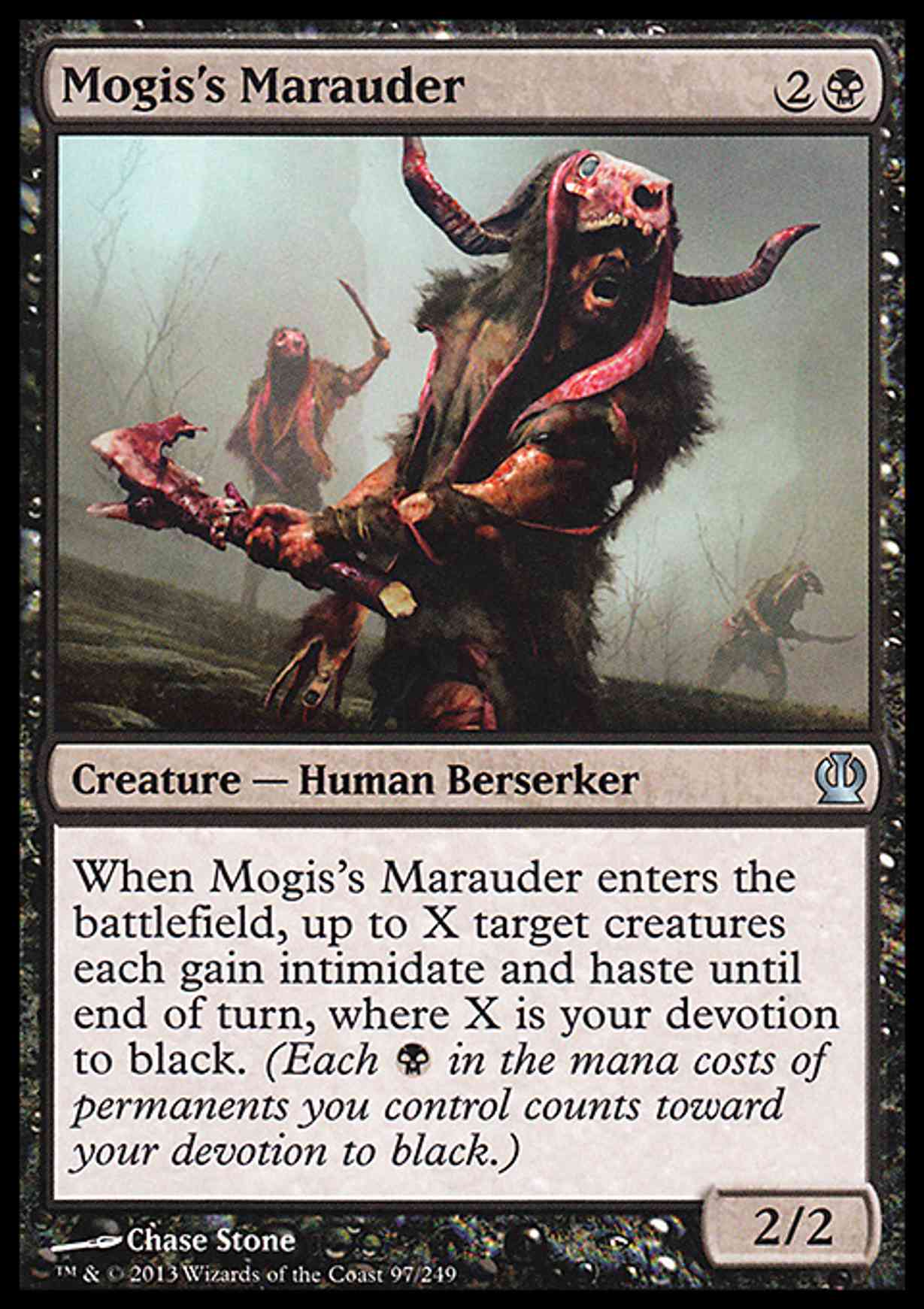Mogis's Marauder magic card front
