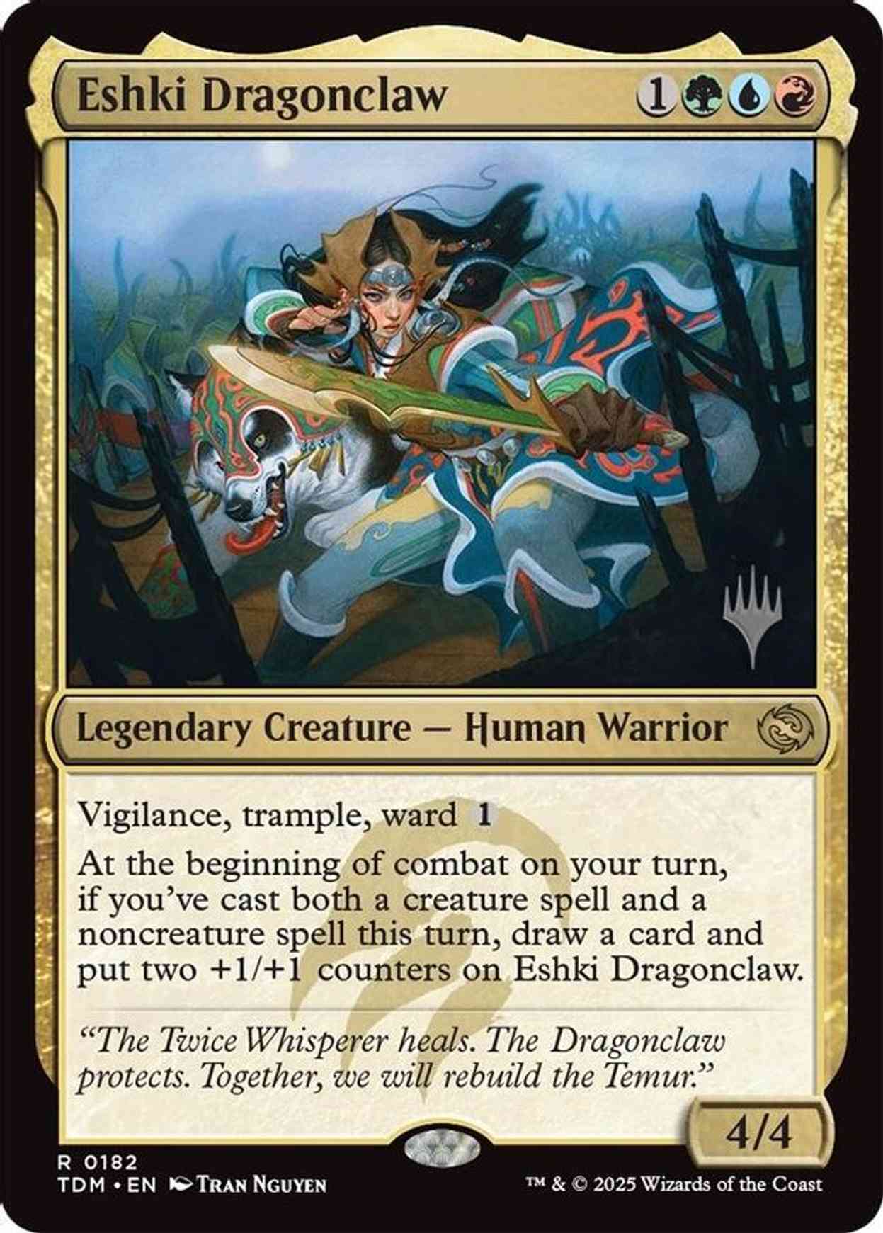 Eshki Dragonclaw magic card front