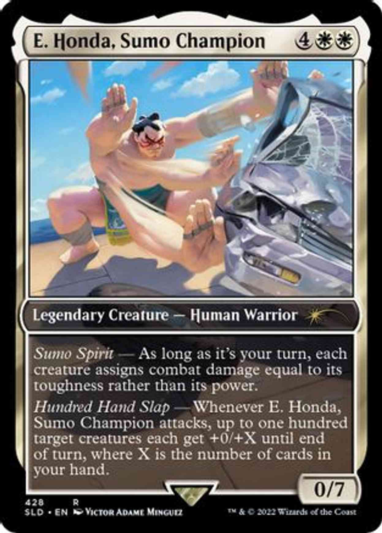 E. Honda, Sumo Champion magic card front