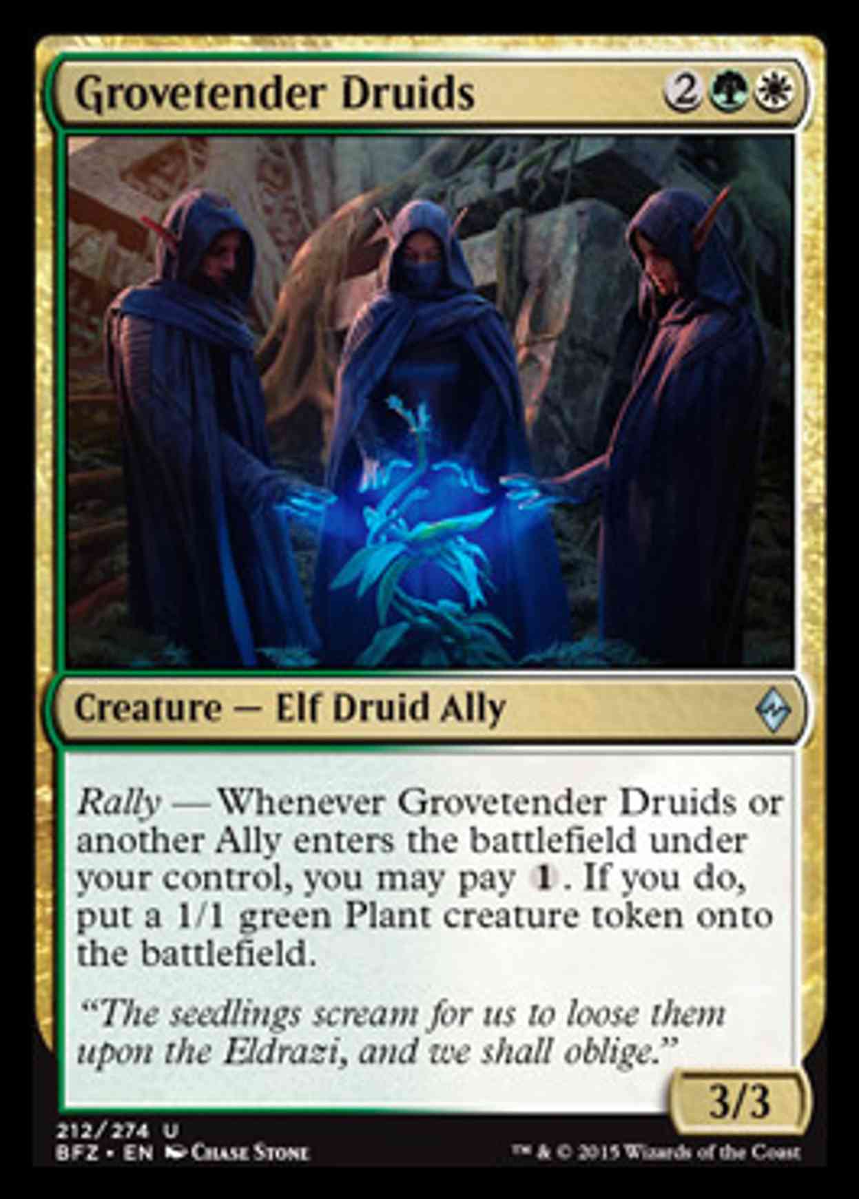 Grovetender Druids magic card front