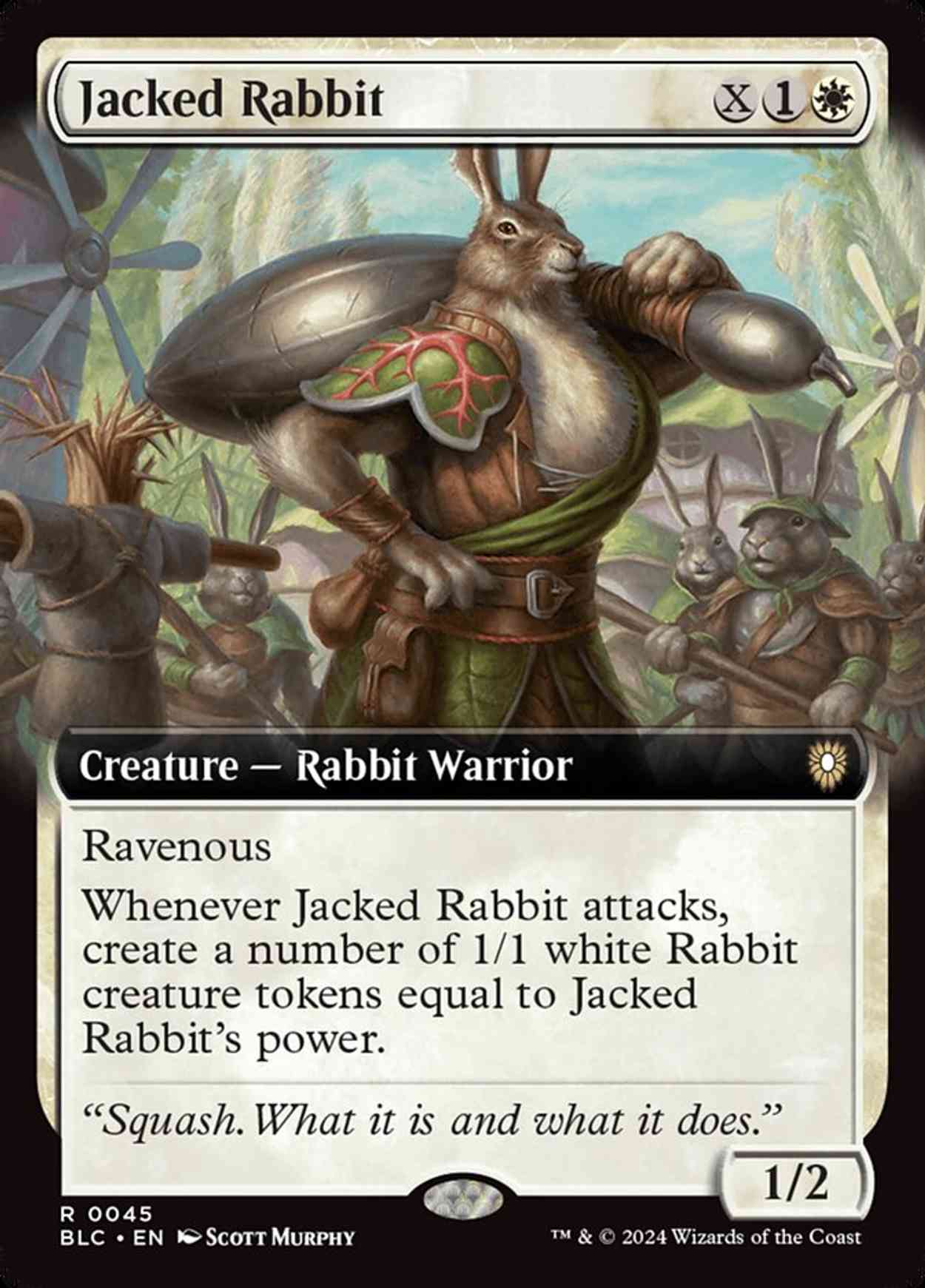 Jacked Rabbit magic card front