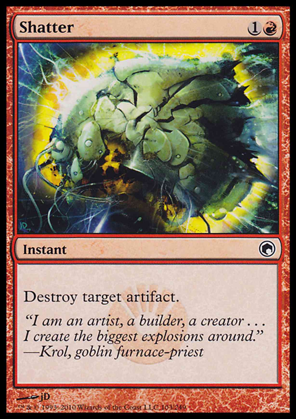 Shatter magic card front