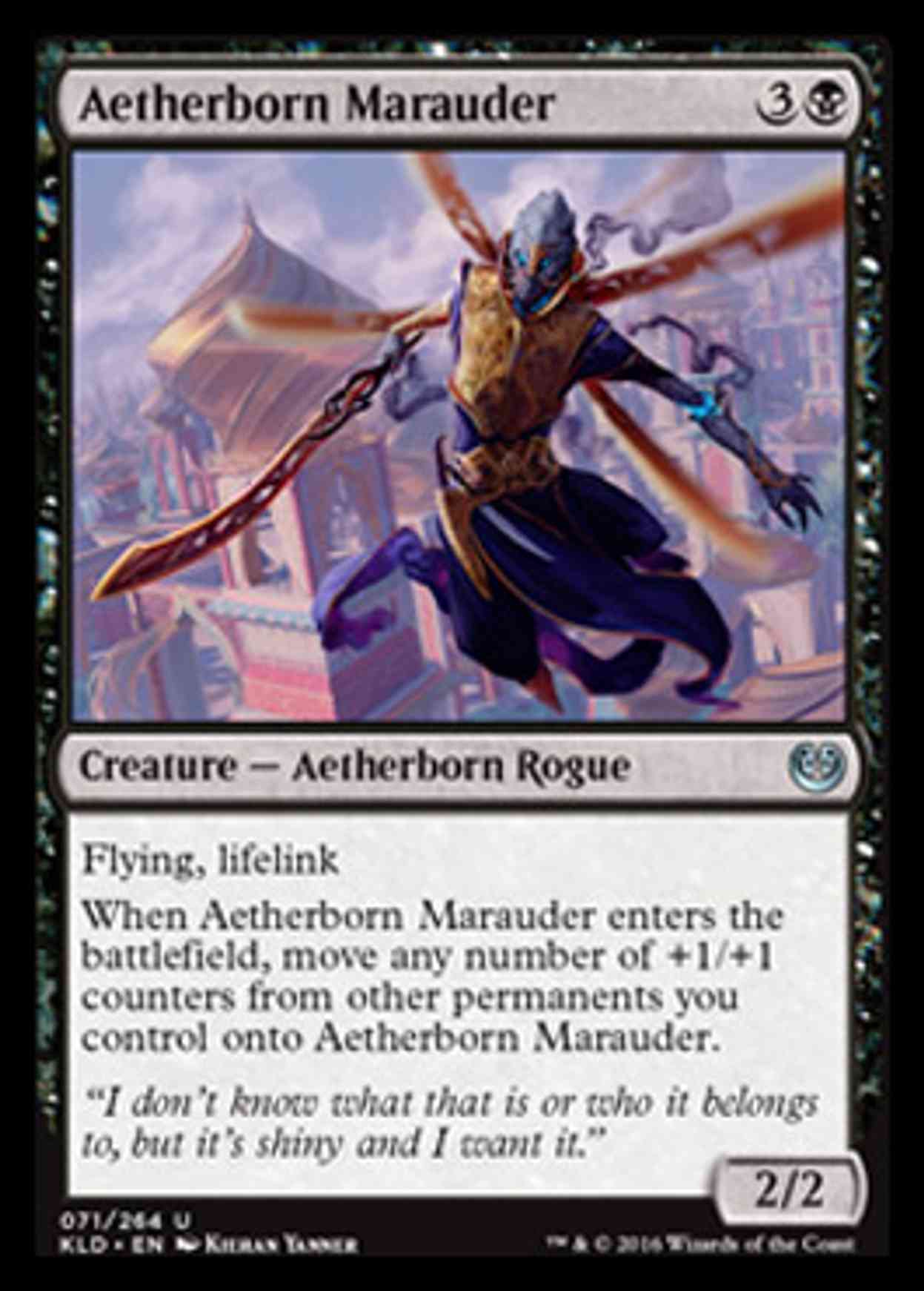 Aetherborn Marauder magic card front