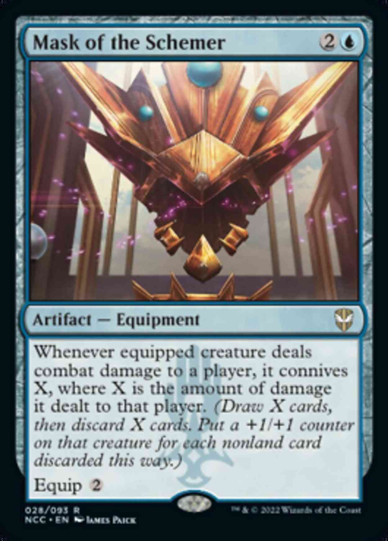 Mask of the Schemer magic card front