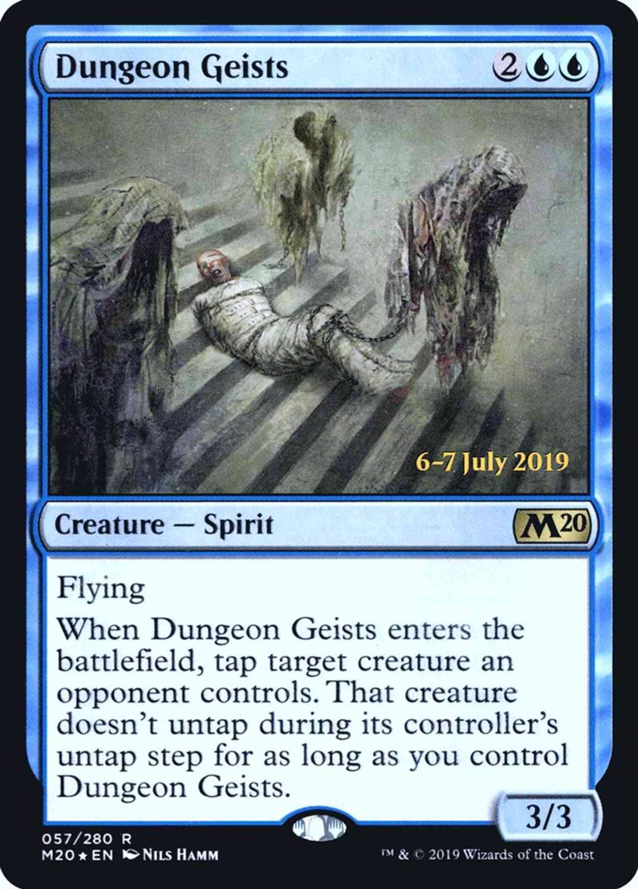 Dungeon Geists magic card front