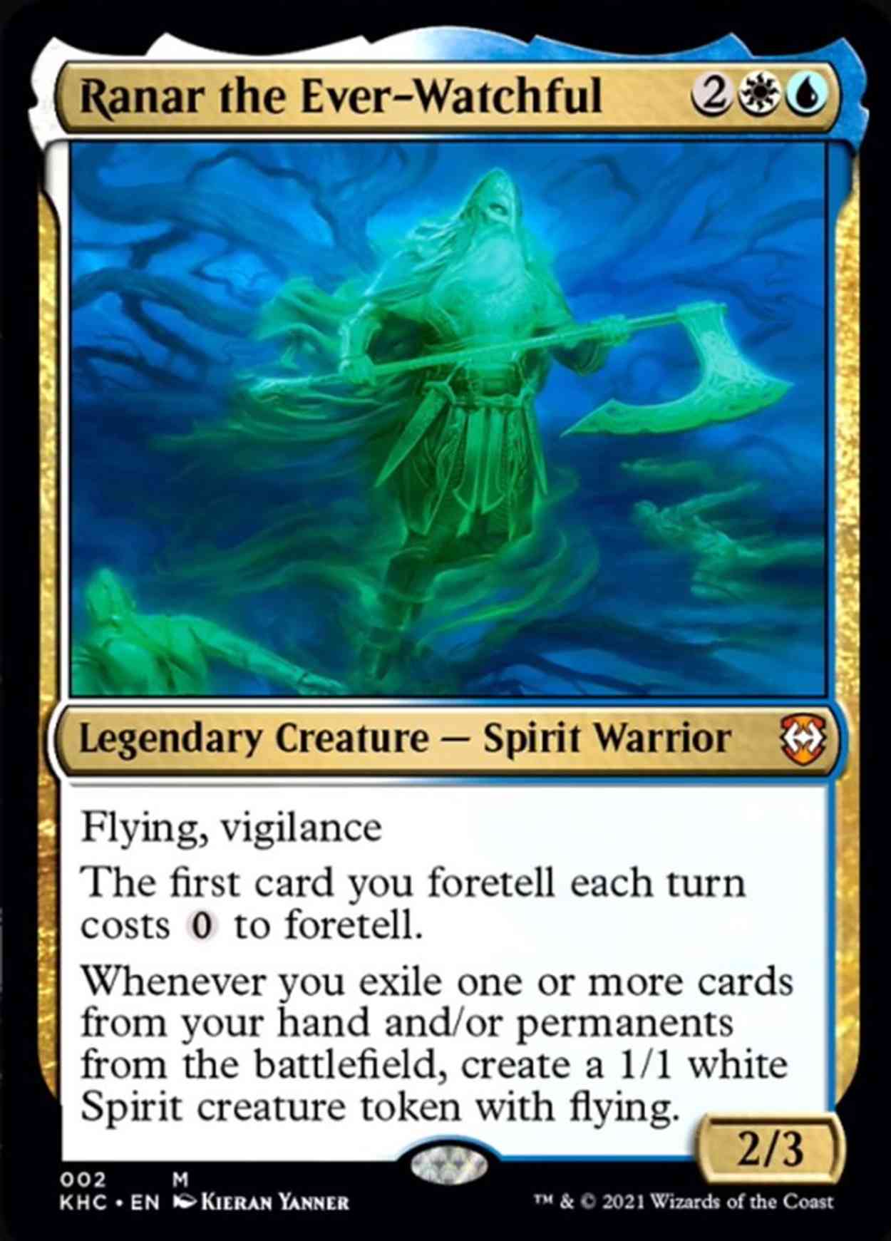 Ranar the Ever-Watchful magic card front