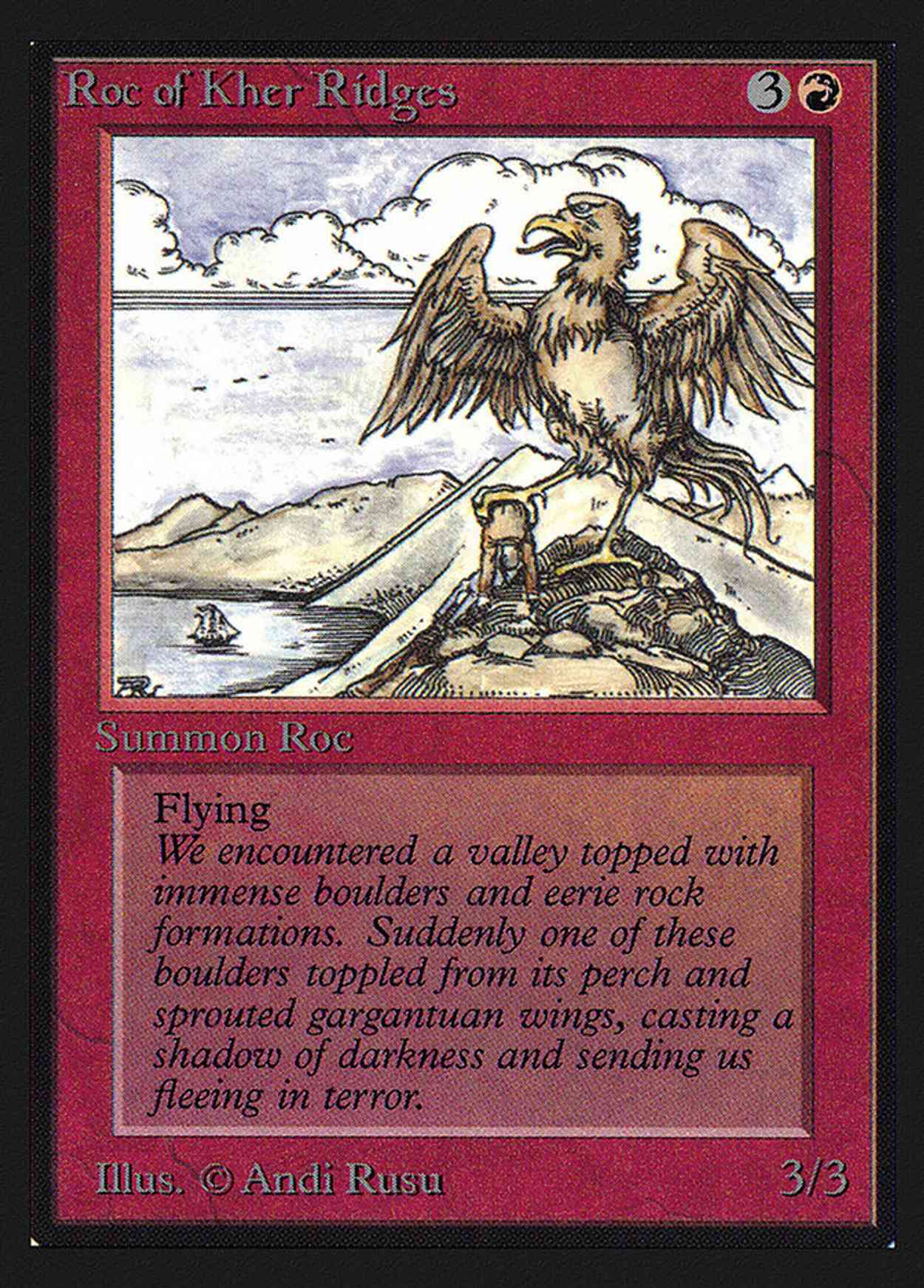 Roc of Kher Ridges (IE) magic card front