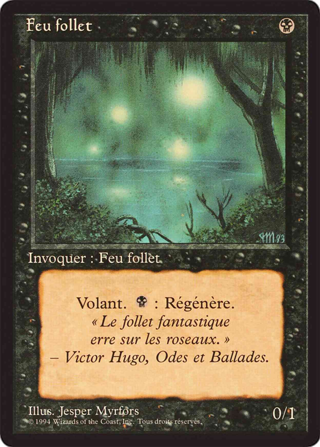 Will-o'-the-Wisp magic card front