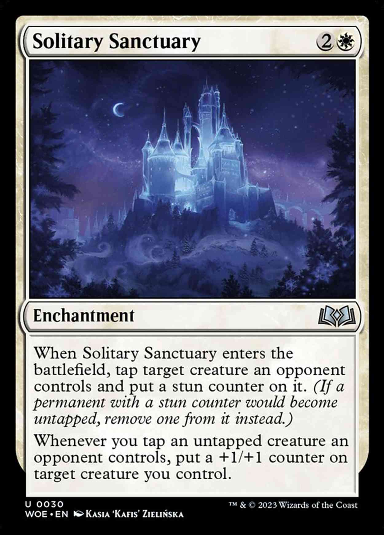 Solitary Sanctuary magic card front