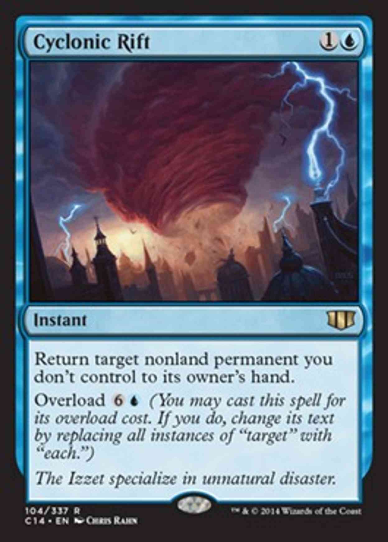 Cyclonic Rift magic card front