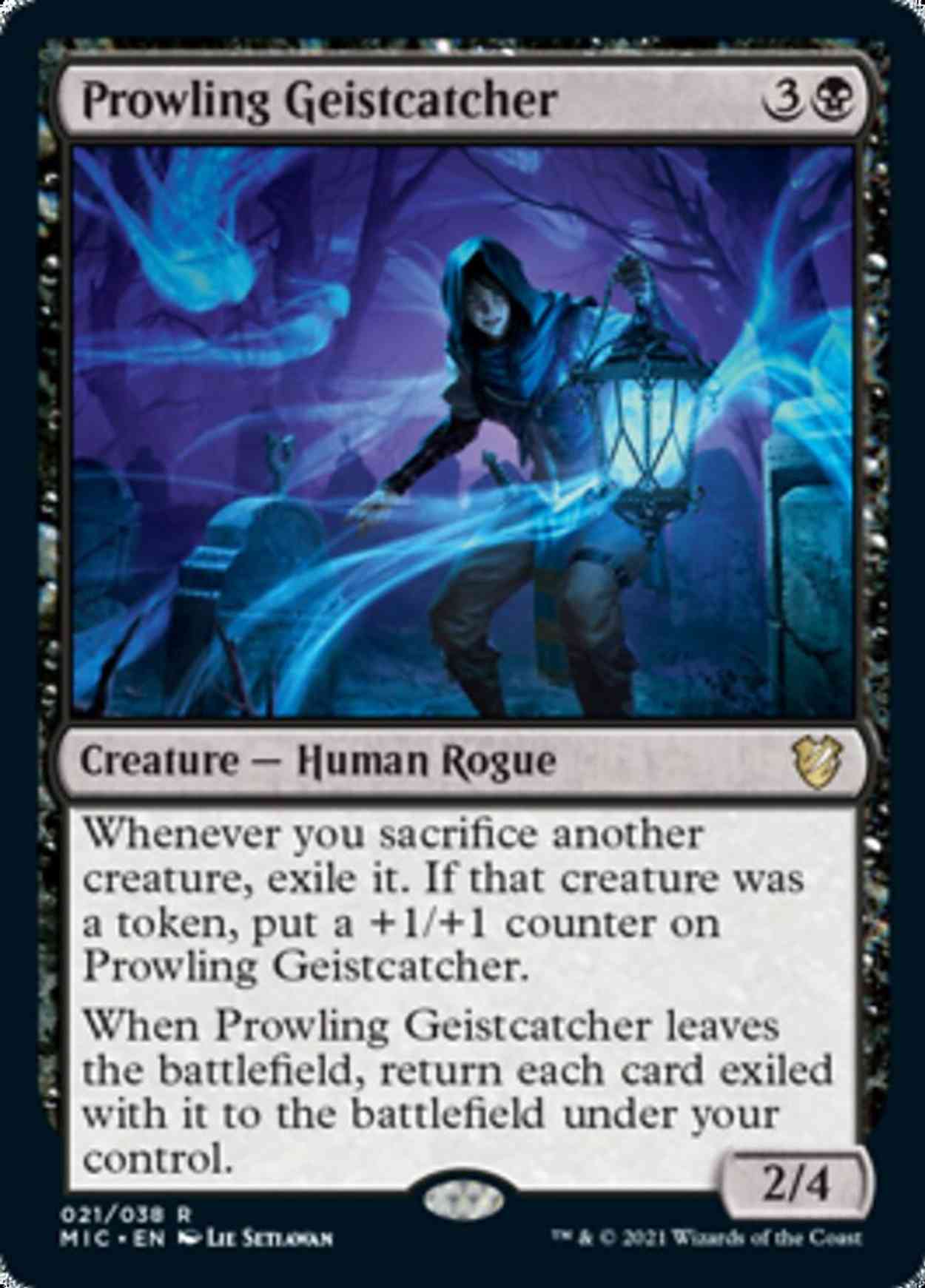 Prowling Geistcatcher magic card front