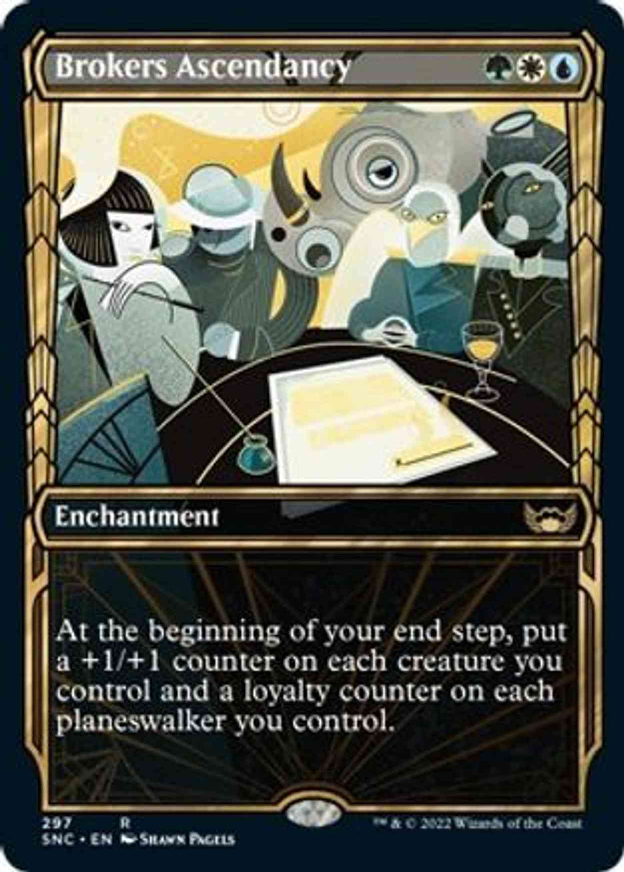 Brokers Ascendancy (Showcase) magic card front
