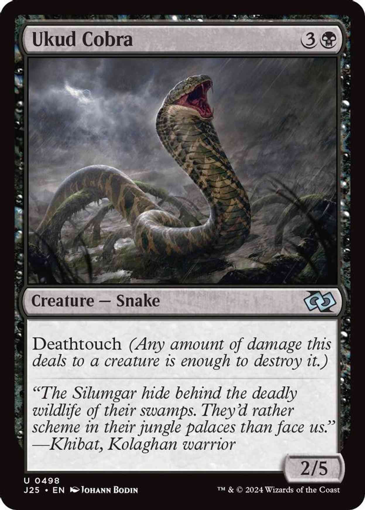 Ukud Cobra magic card front