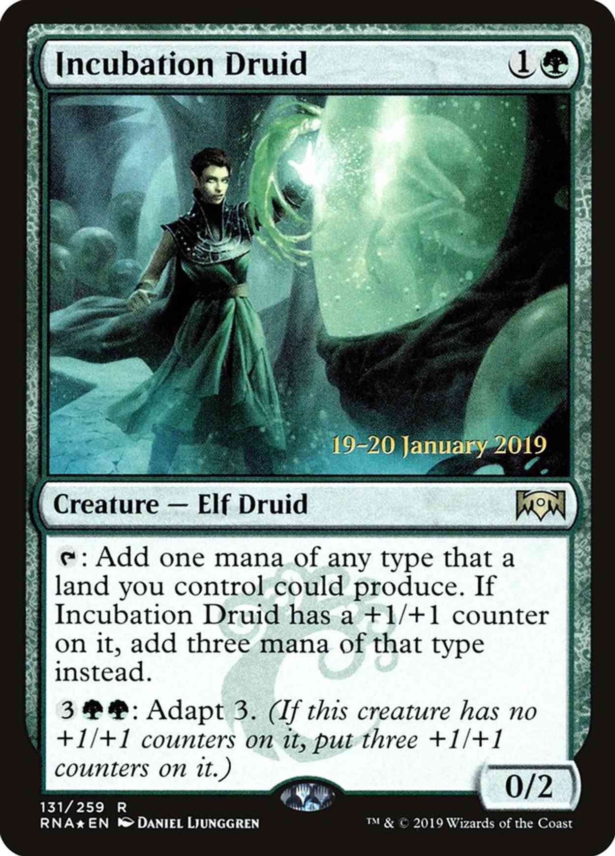 Incubation Druid magic card front